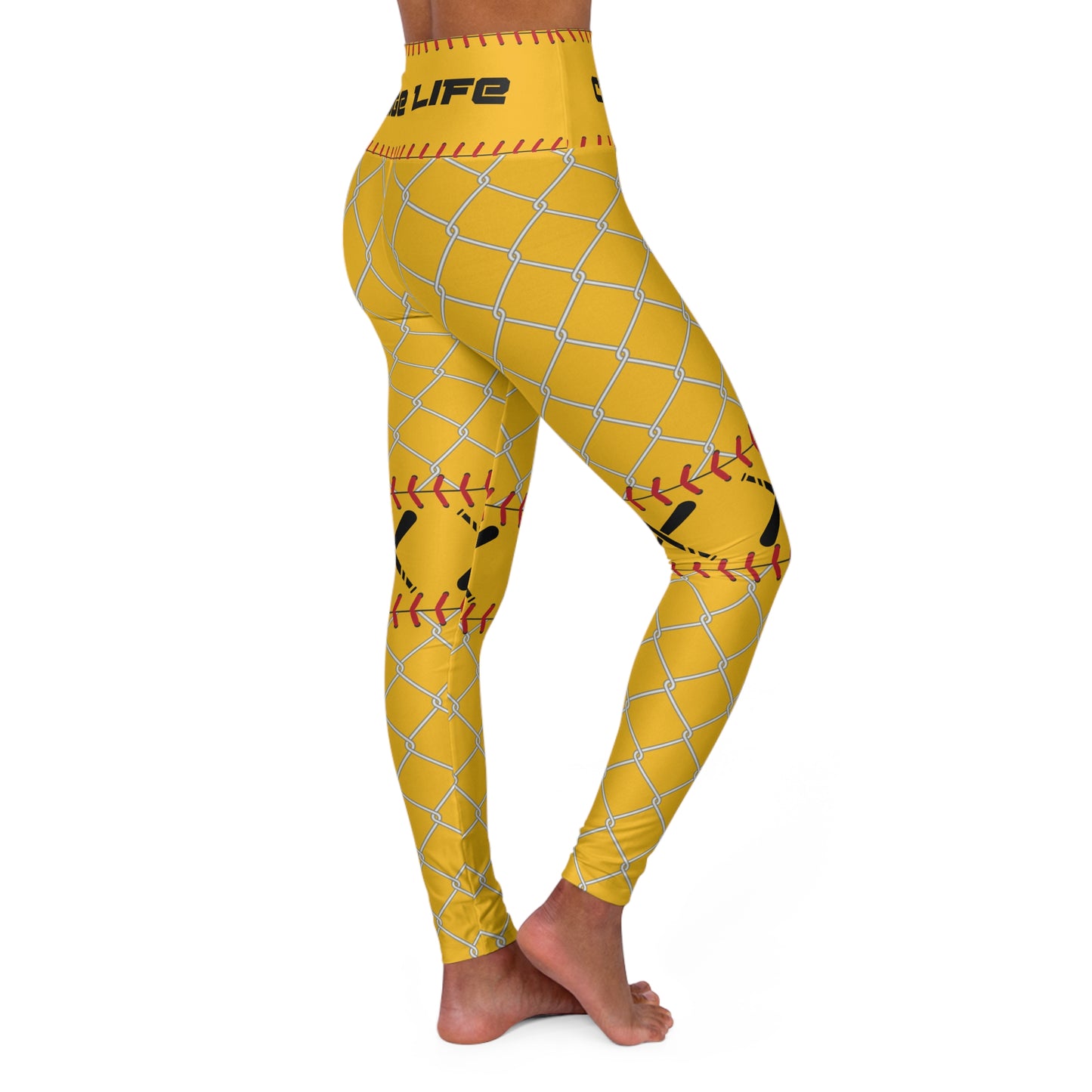 Cage Life High Waisted Yoga Leggings - Stylish Athletic Wear for Active Lifestyles