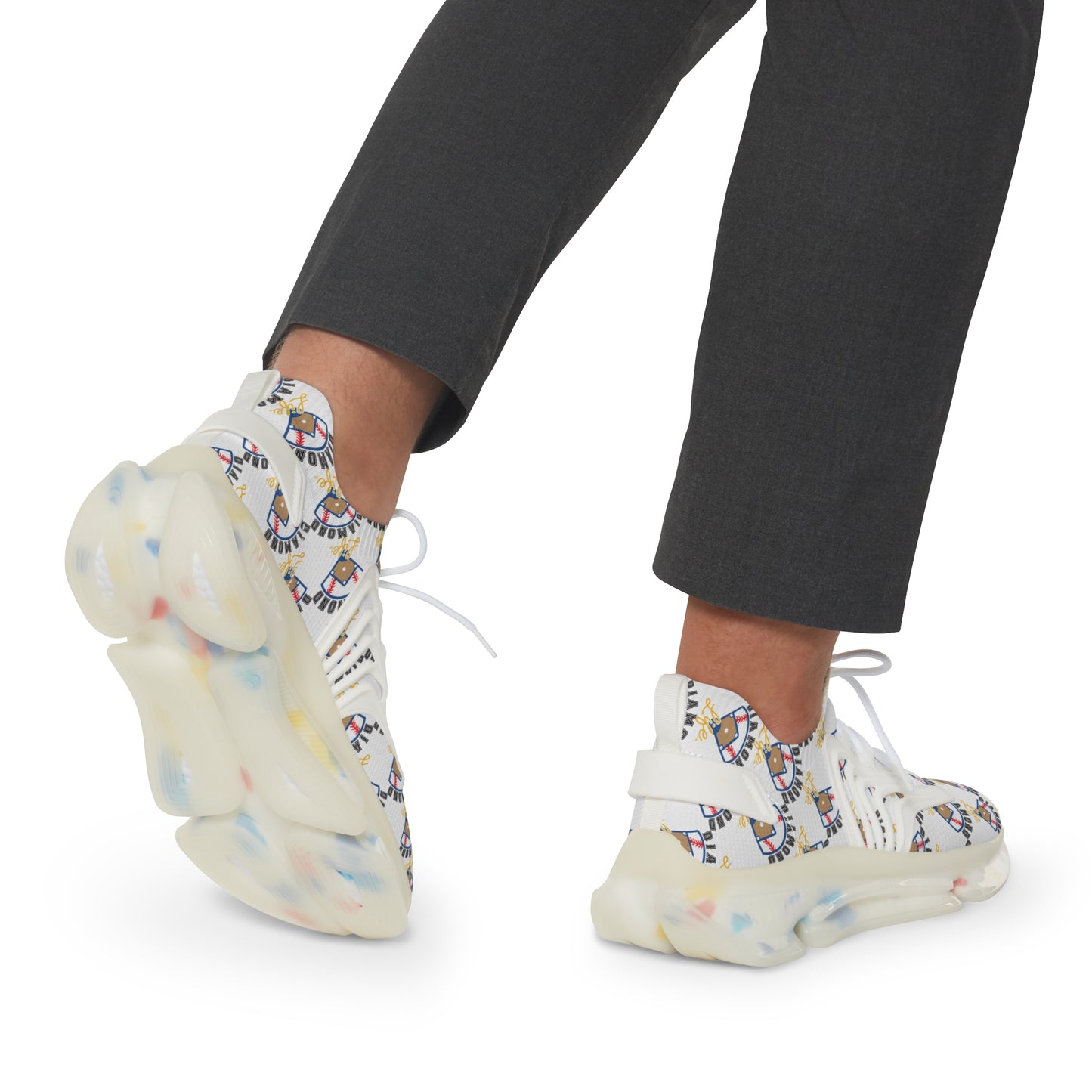 Men's Mesh Sneakers - Diamond Life