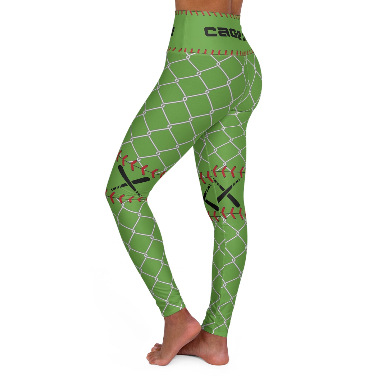 Cage Life High Waisted Yoga Leggings - Stylish Athletic Wear for Active Lifestyles