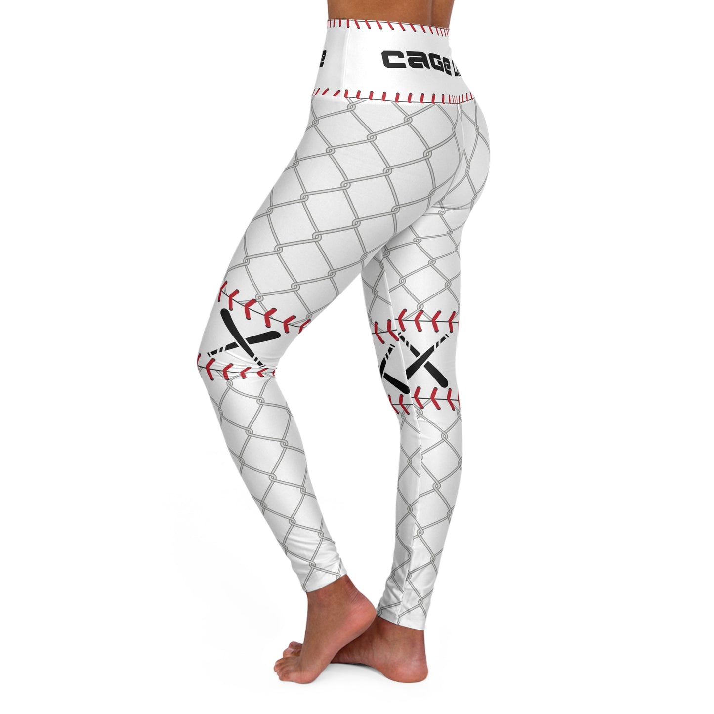 Cage Life High Waisted Yoga Leggings - Stylish Athletic Wear for Active Lifestyles