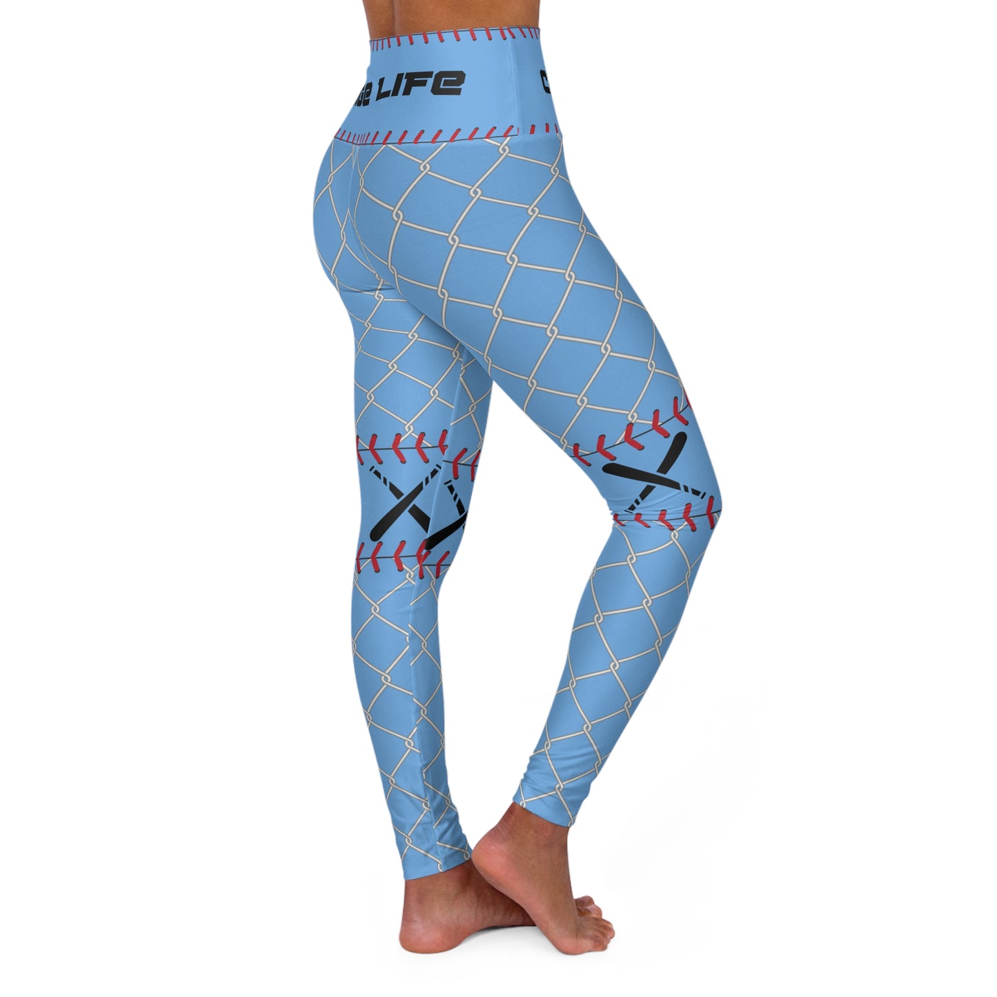 Cage Life High Waisted Yoga Leggings - Stylish Athletic Wear for Active Lifestyles