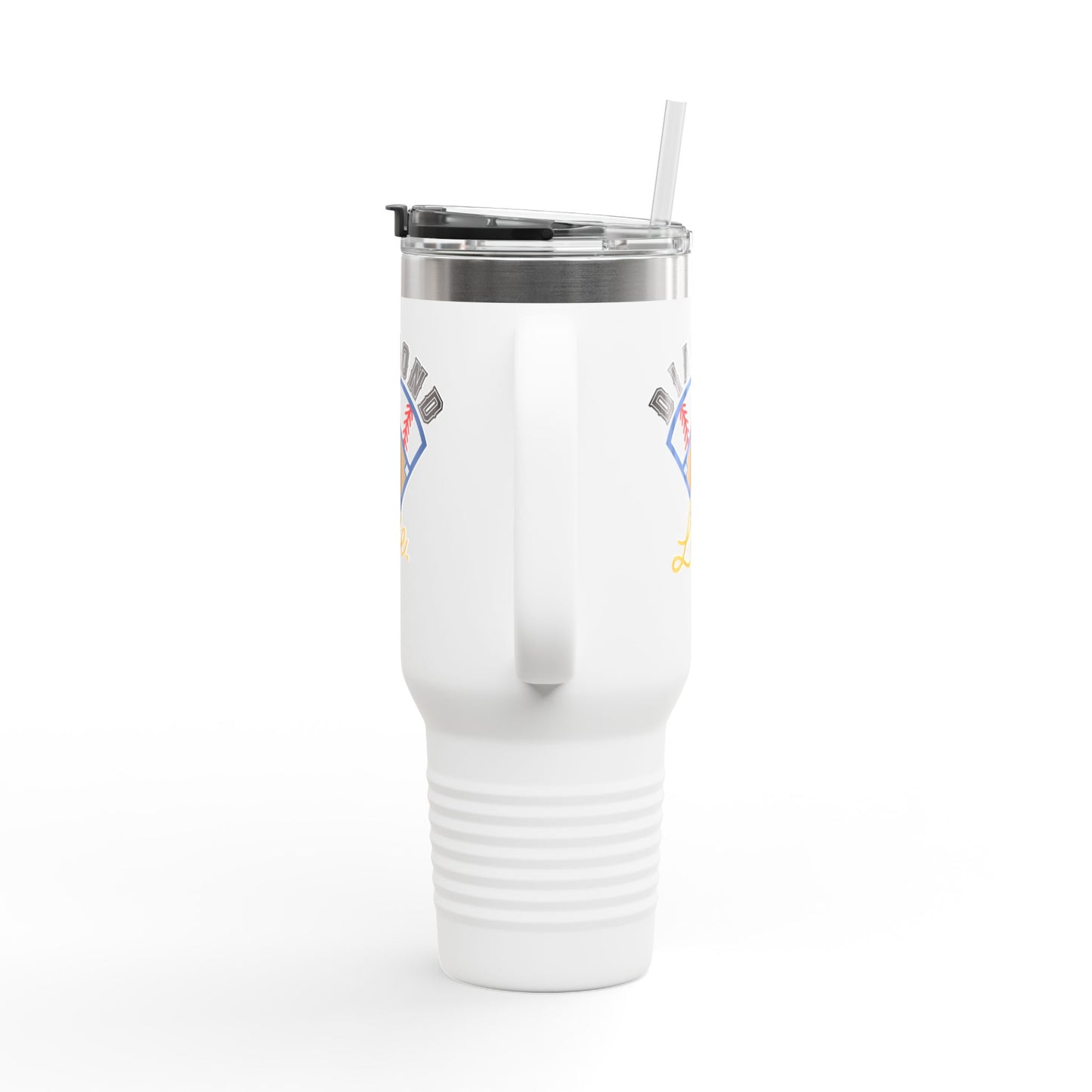 Diamond Life Insulated Travel Mug, 40oz - Perfect for Baseball Fans