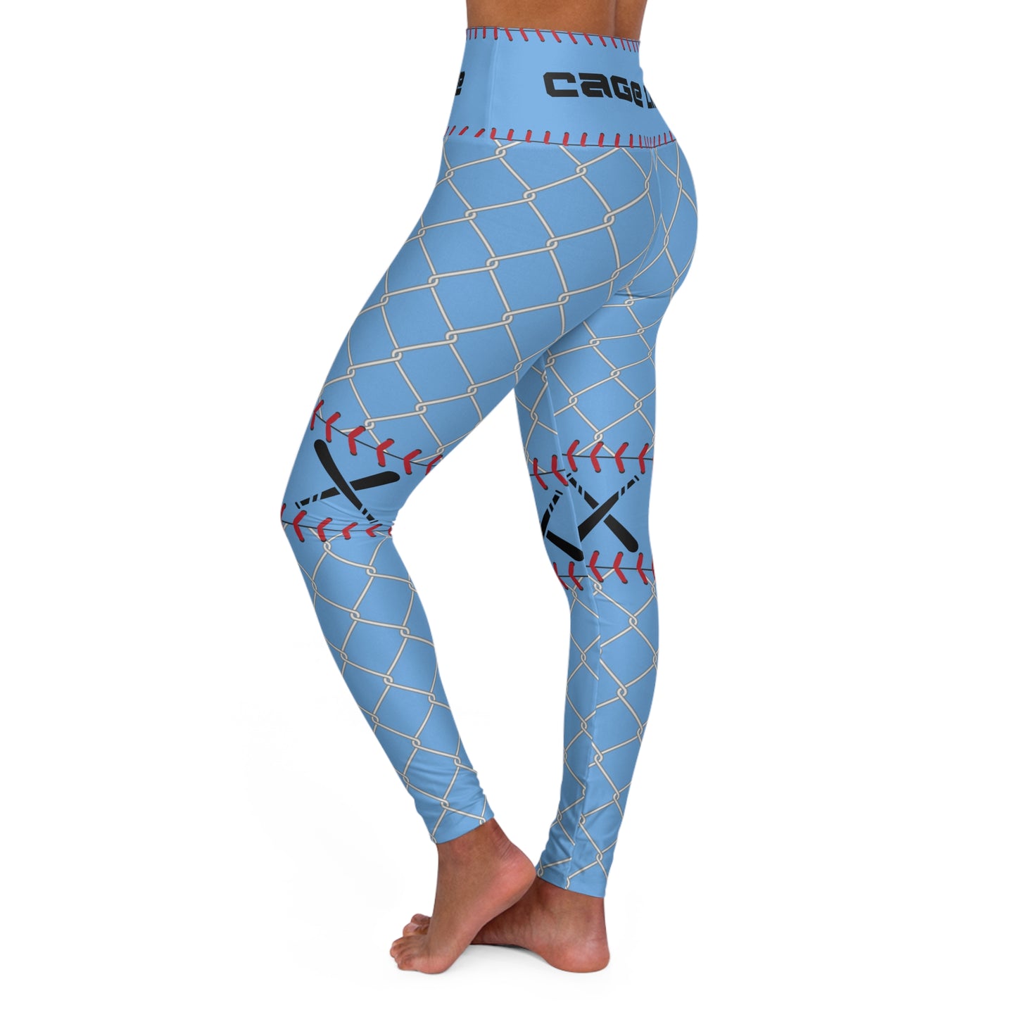 Cage Life High Waisted Yoga Leggings - Stylish Athletic Wear for Active Lifestyles