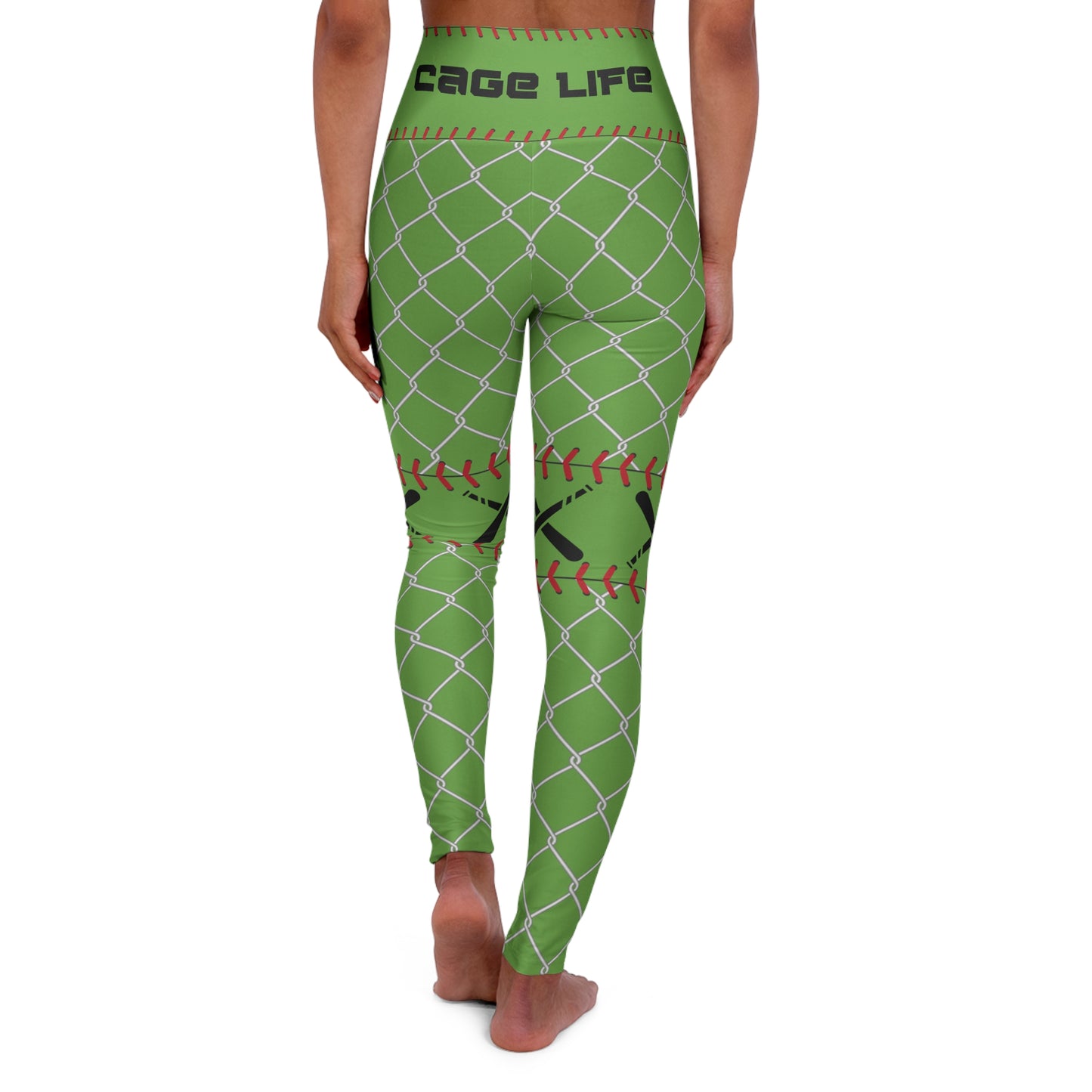 Cage Life High Waisted Yoga Leggings - Stylish Athletic Wear for Active Lifestyles