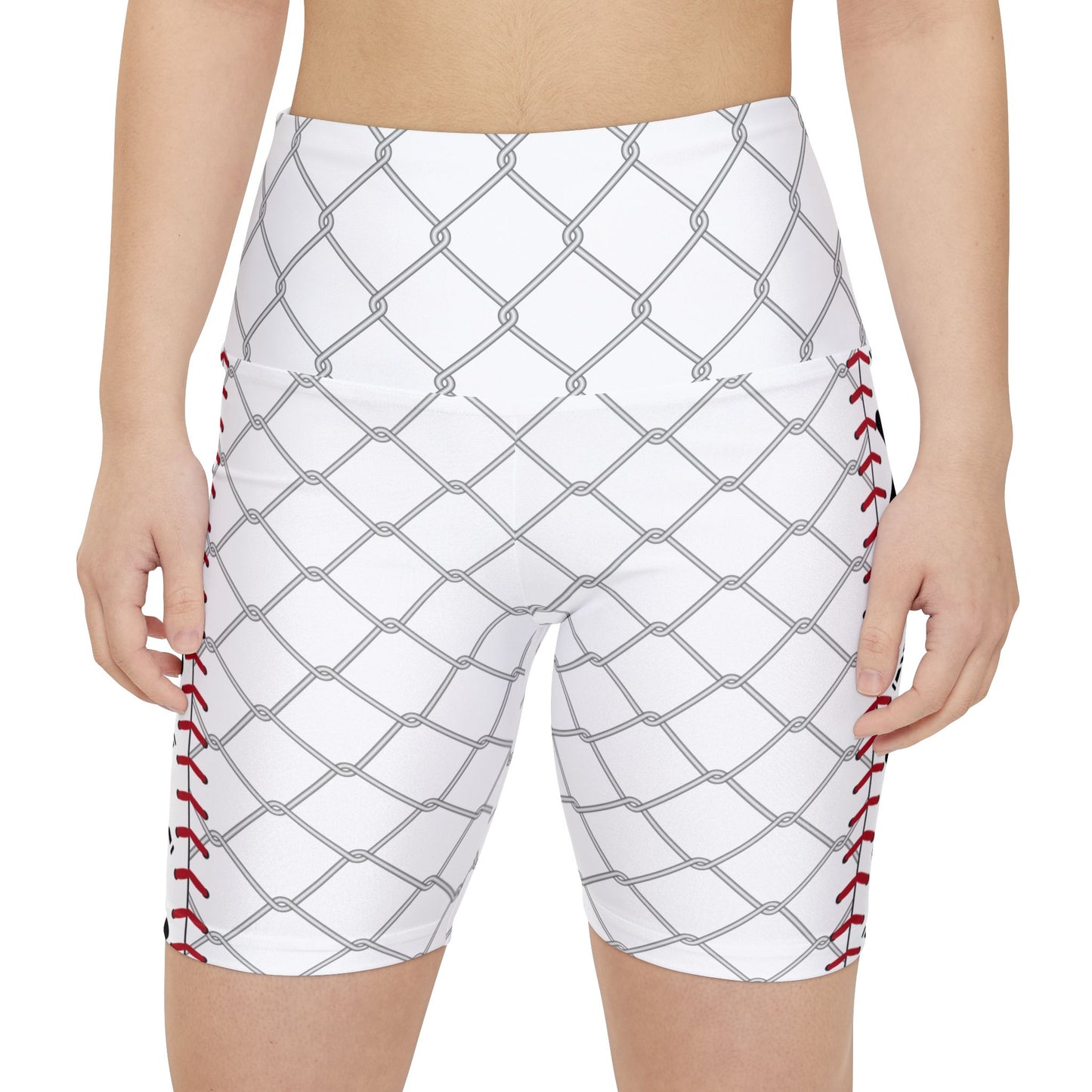 Cage Life Baseball Themed Women's Workout Shorts | Perfect for Athletes and Sports Lovers