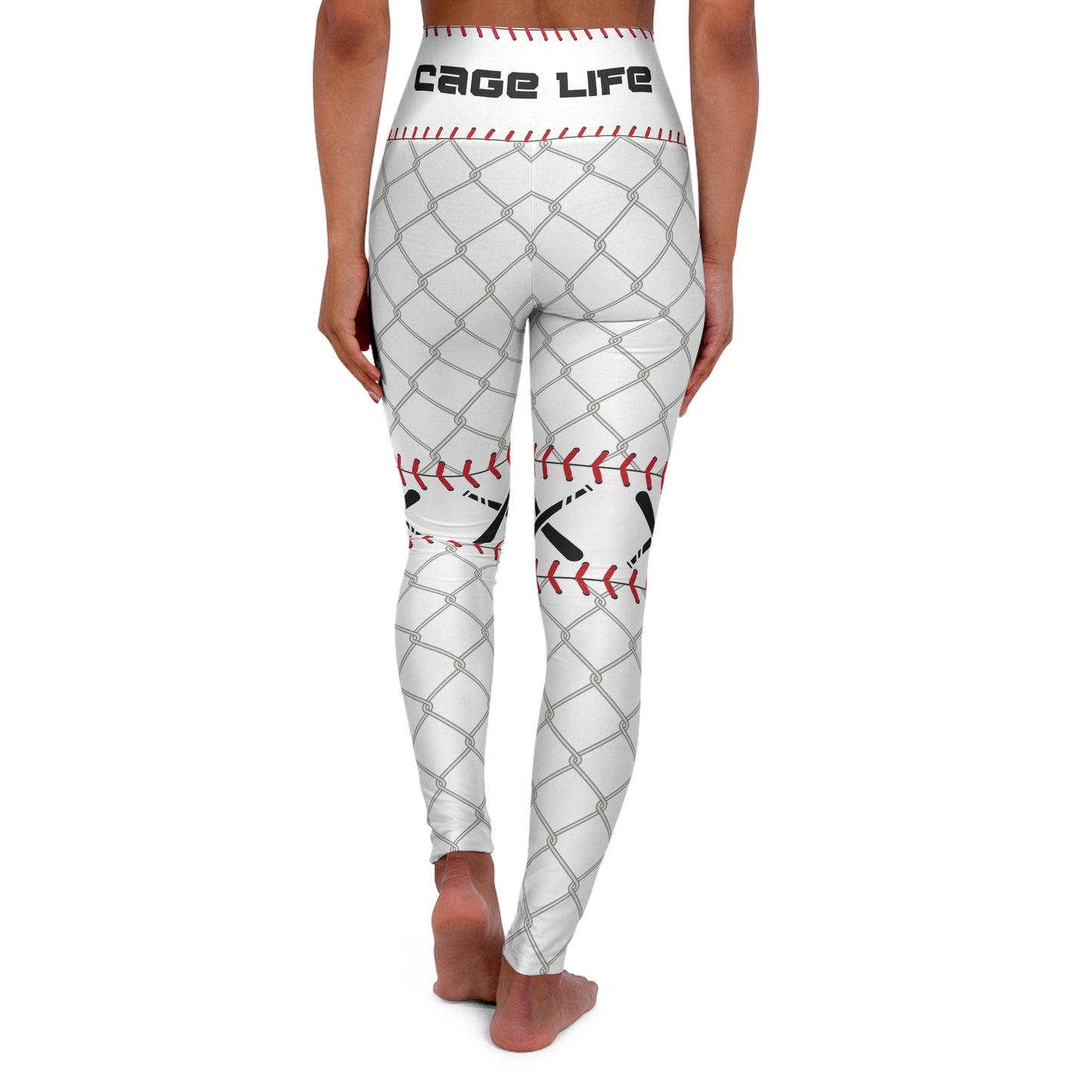 Cage Life High Waisted Yoga Leggings - Stylish Athletic Wear for Active Lifestyles