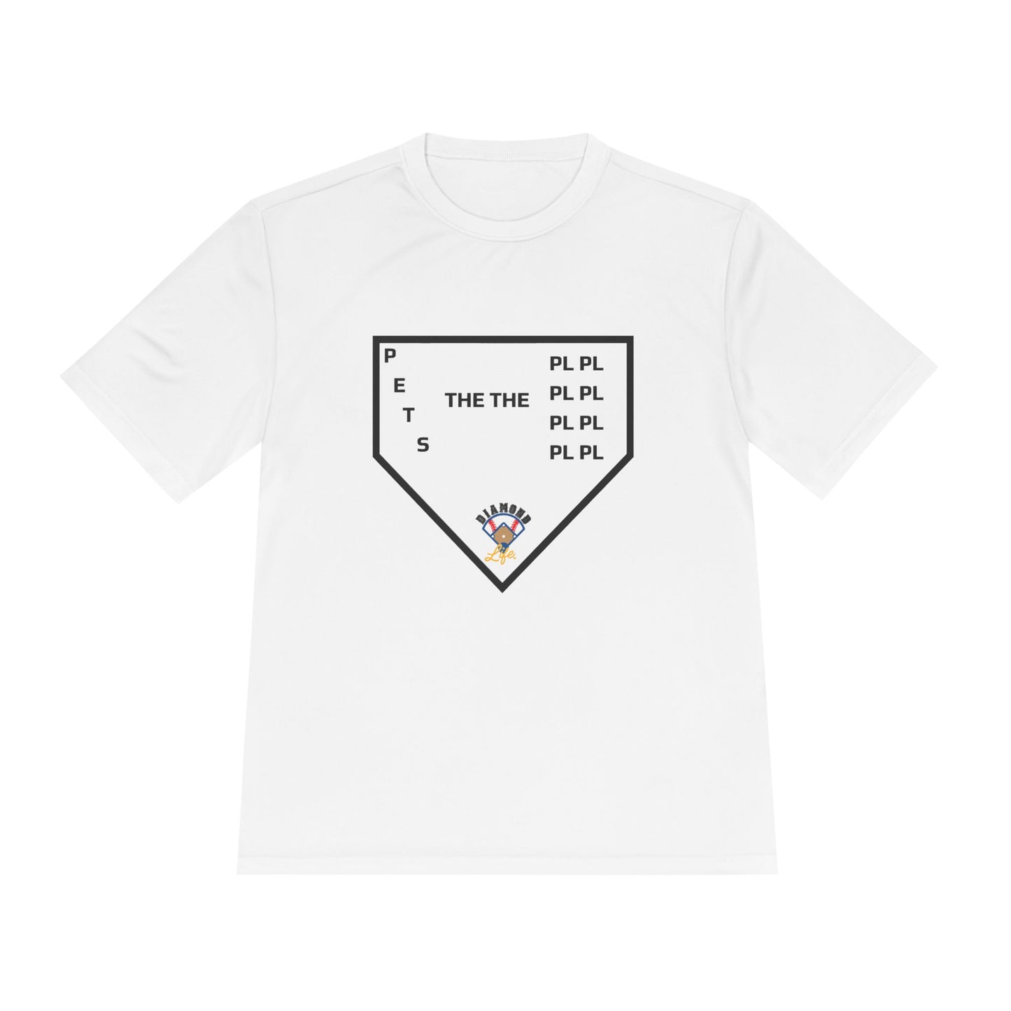 Step up to the Plate - Baseball Unisex Moisture Wicking Tee