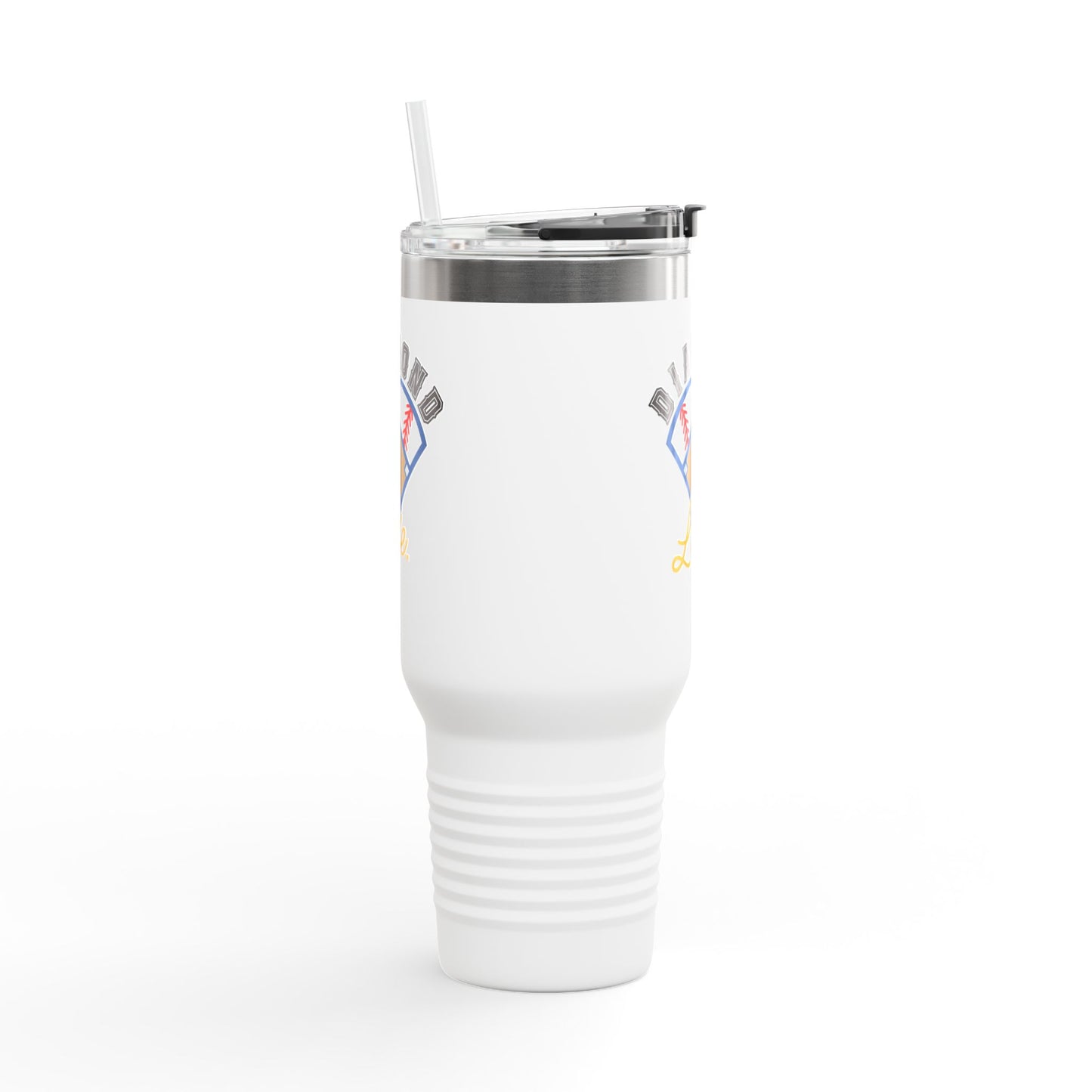Diamond Life Insulated Travel Mug, 40oz - Perfect for Baseball Fans