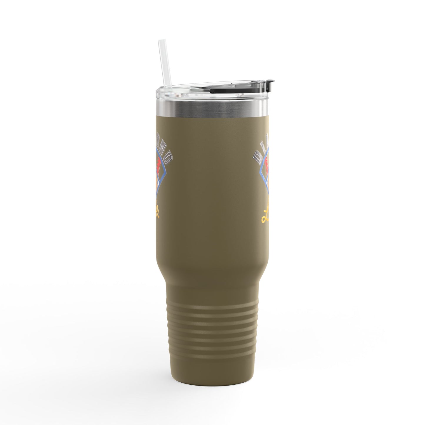 Diamond Life Insulated Travel Mug, 40oz - Perfect for Baseball Fans