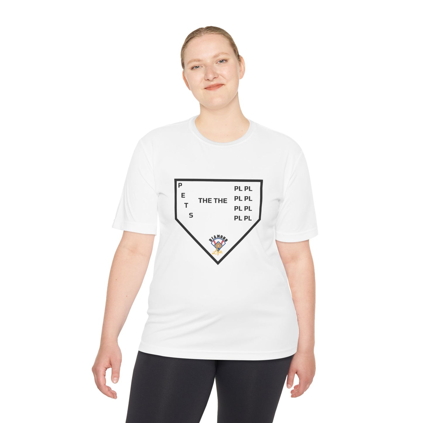 Step up to the Plate - Baseball Unisex Moisture Wicking Tee