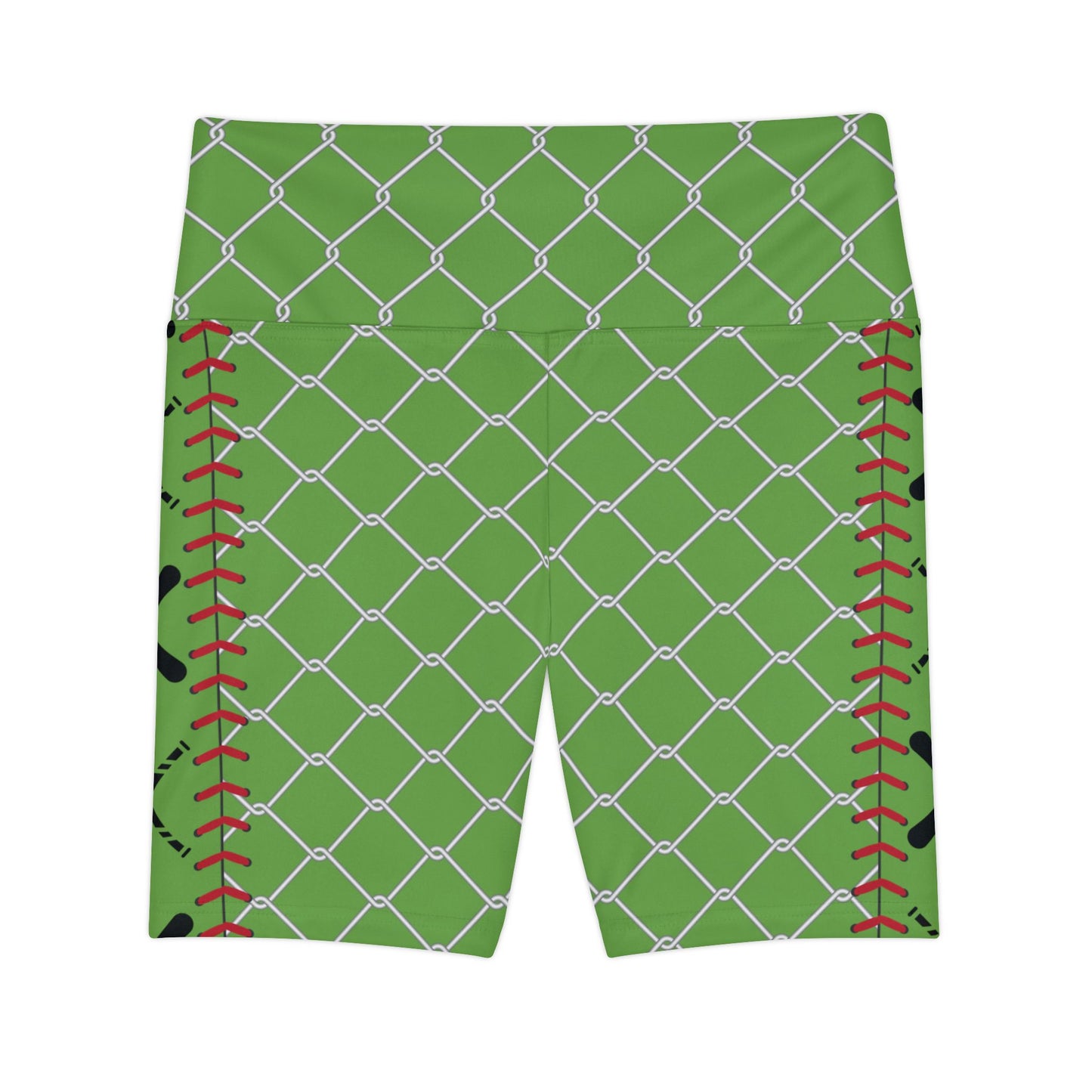 Cage Life Baseball Themed Women's Workout Shorts | Perfect for Athletes and Sports Lovers