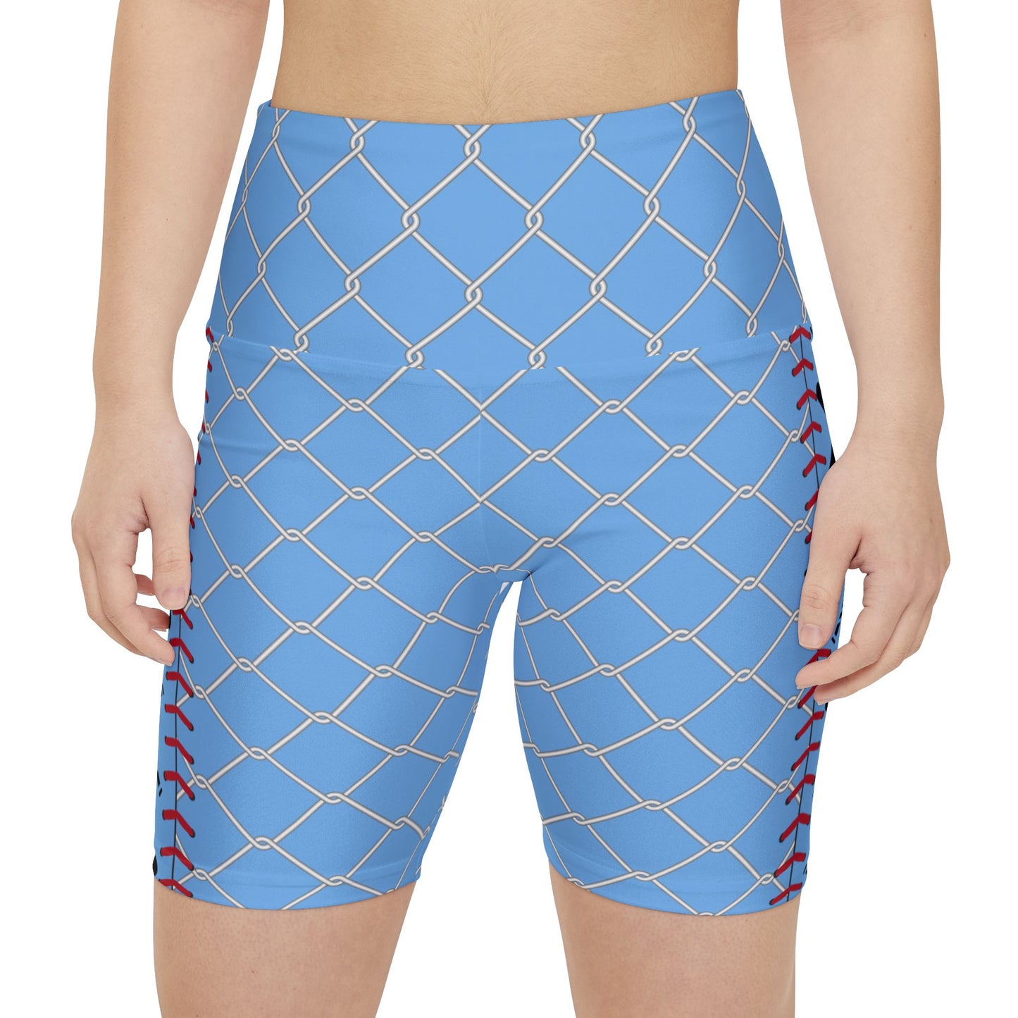 Cage Life Baseball Themed Women's Workout Shorts | Perfect for Athletes and Sports Lovers
