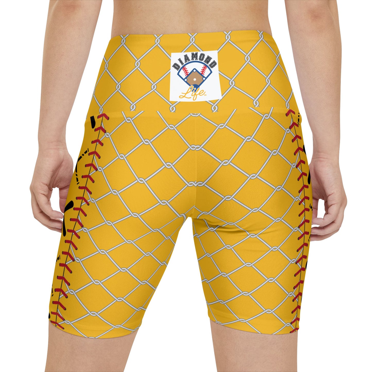 Baseball Themed Women's Workout Shorts | Perfect for Athletes and Sports Lovers