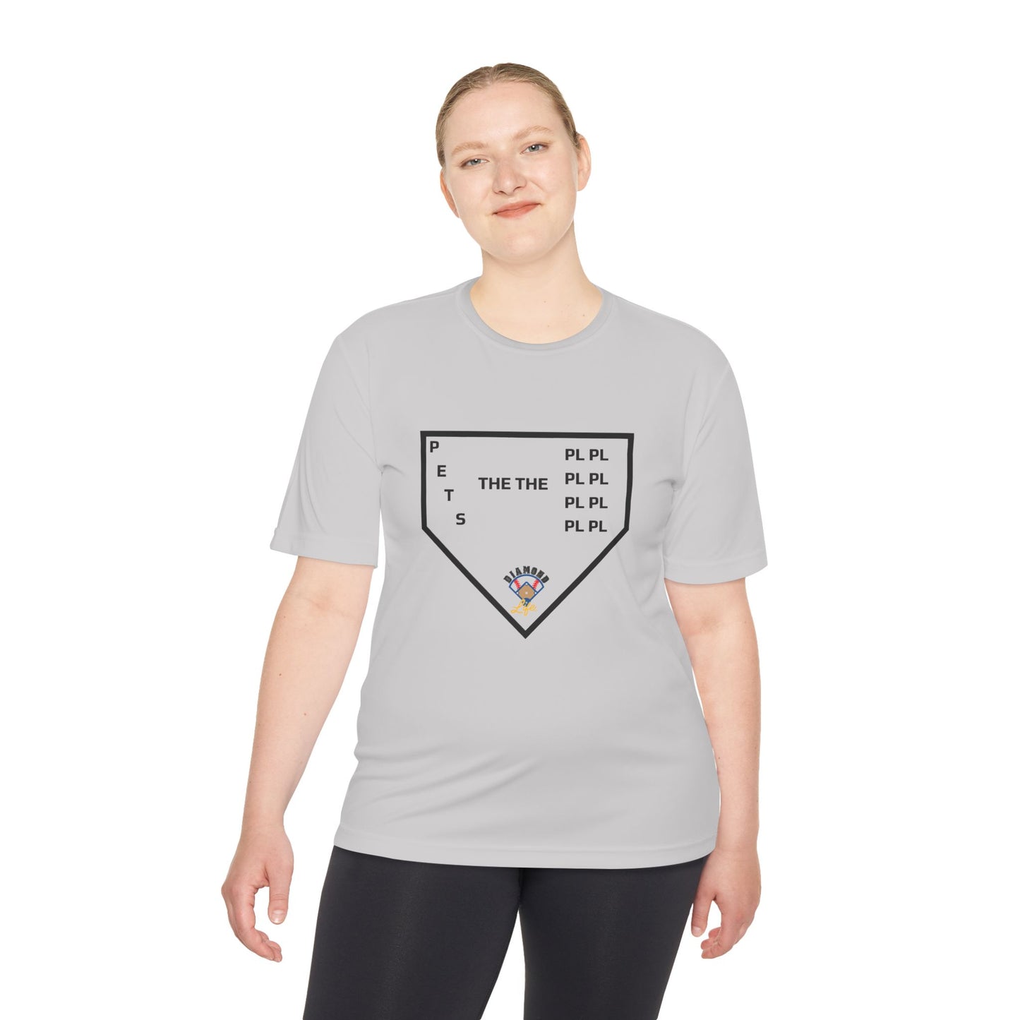 Step up to the Plate - Baseball Unisex Moisture Wicking Tee