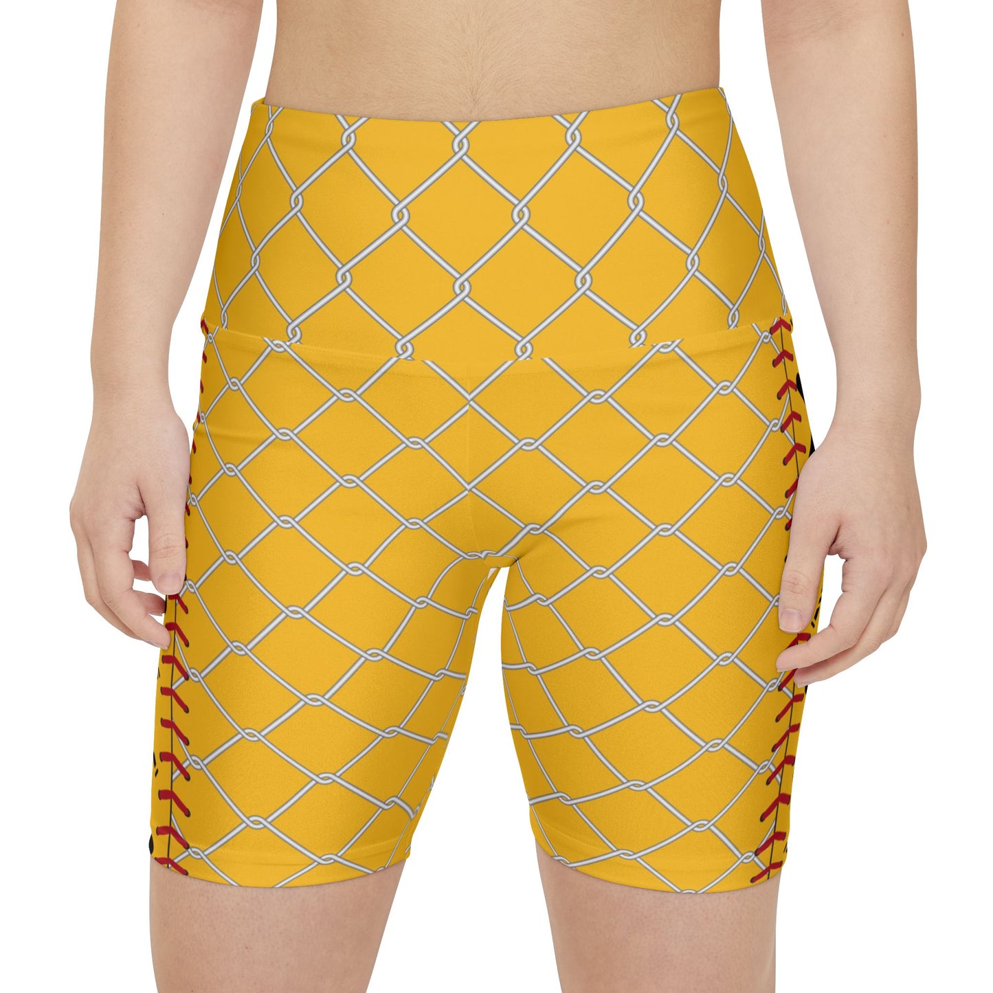 Baseball Themed Women's Workout Shorts | Perfect for Athletes and Sports Lovers
