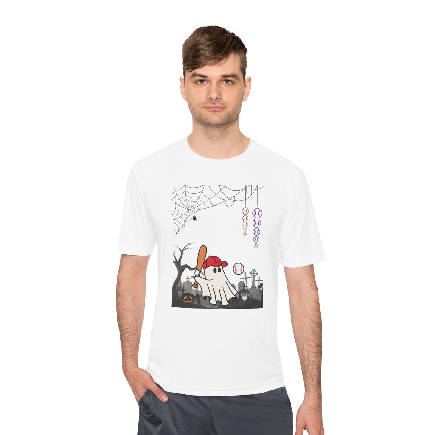 Boo Baseball - Unisex Moisture Wicking Tee