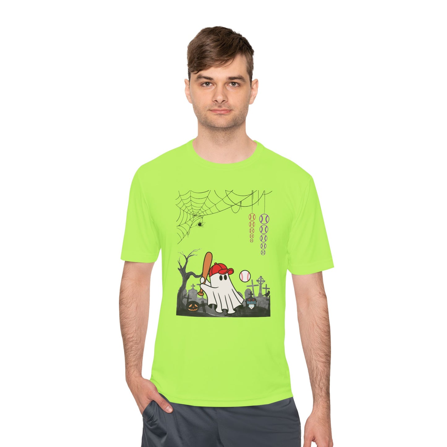 Boo Baseball - Unisex Moisture Wicking Tee