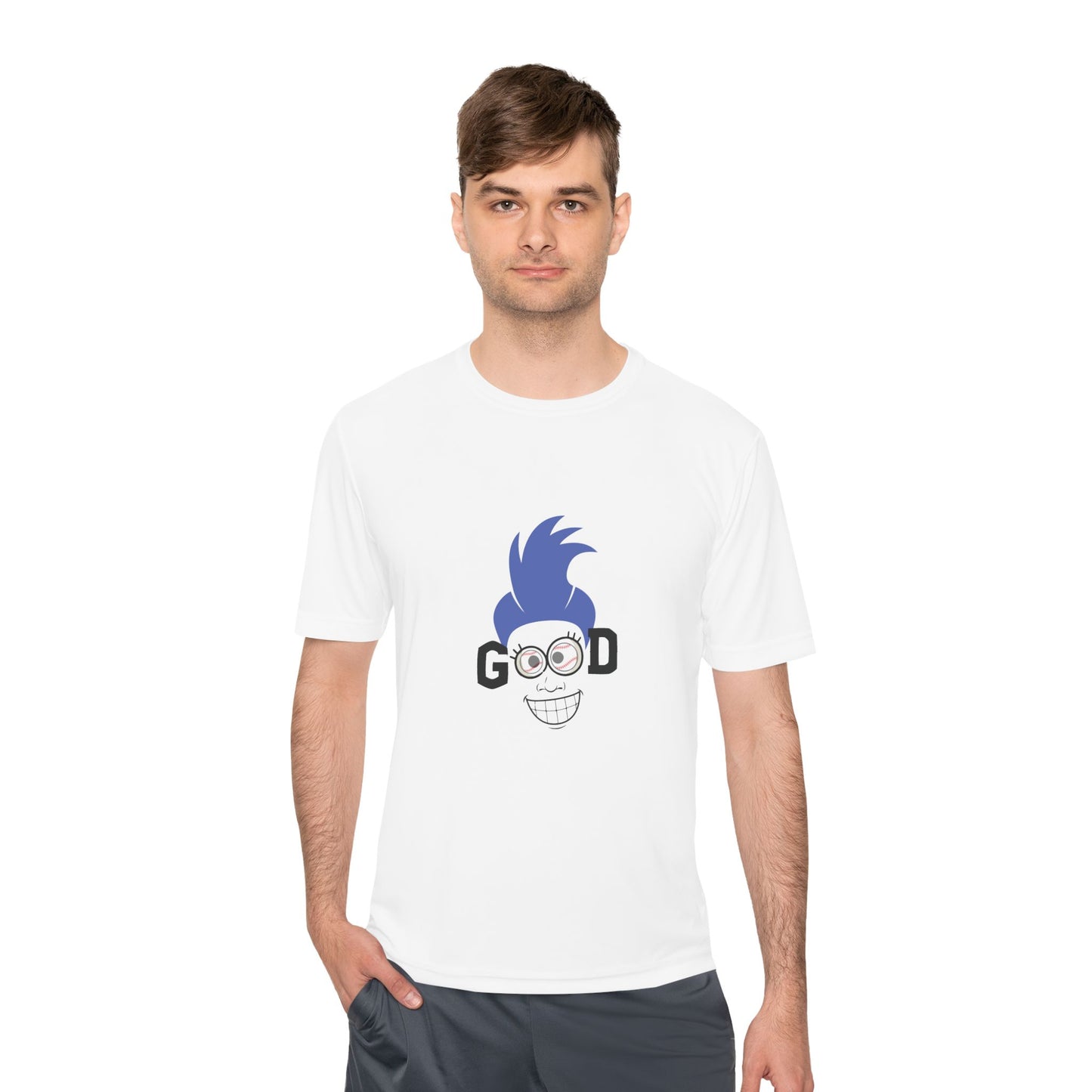 Good Eye - Unisex Moisture Wicking Tee Fun Graphic Sport Shirt