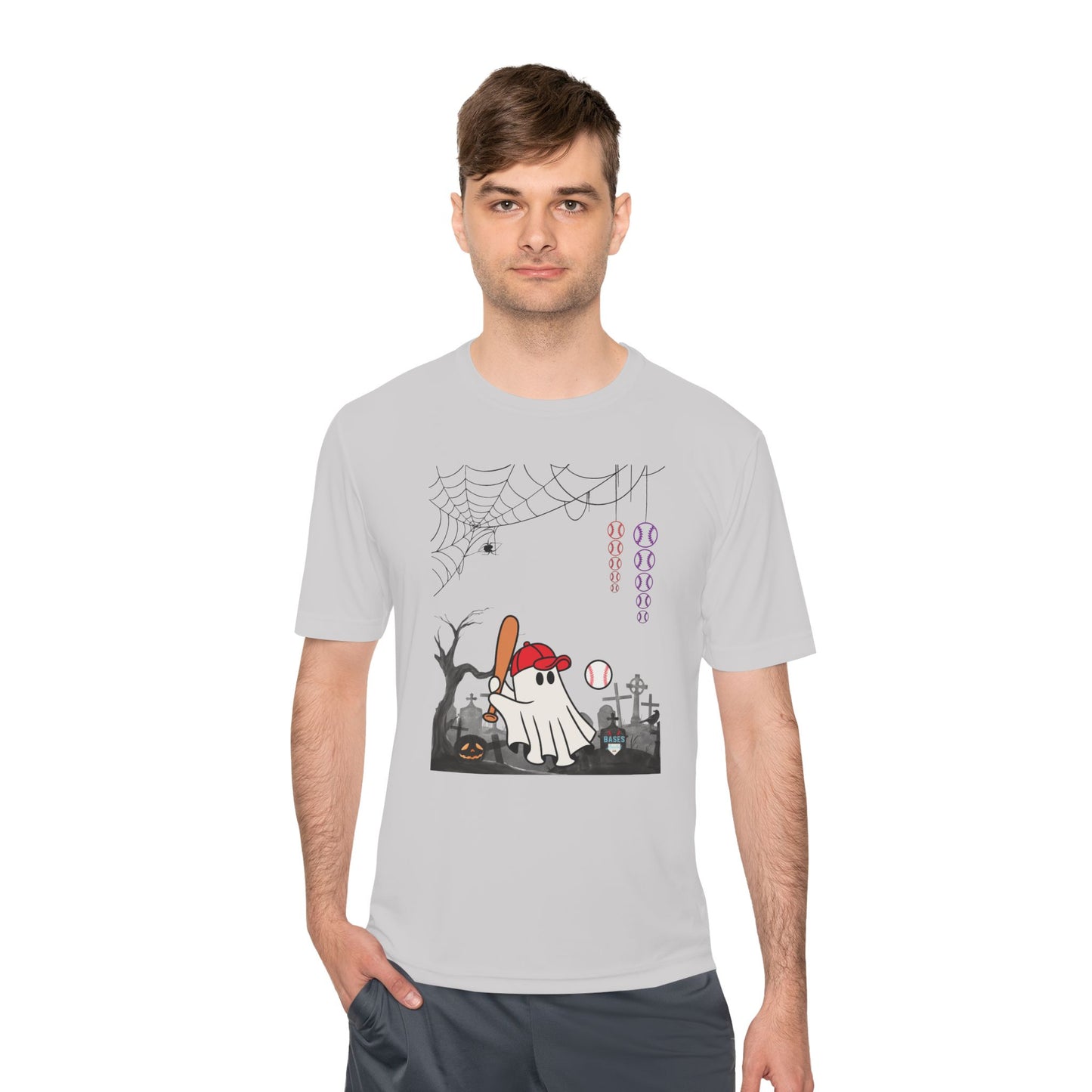 Boo Baseball - Unisex Moisture Wicking Tee