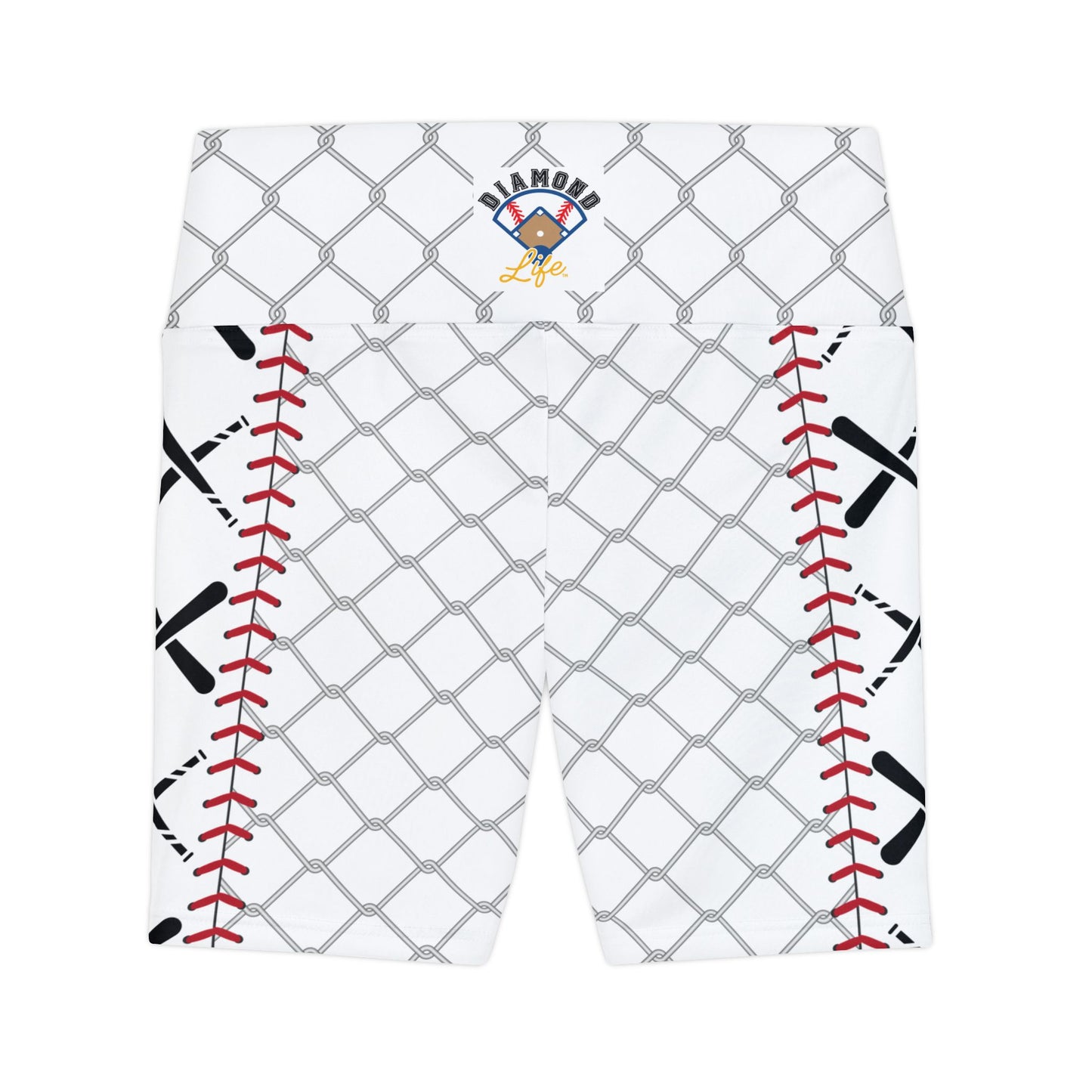 Cage Life Baseball Themed Women's Workout Shorts | Perfect for Athletes and Sports Lovers