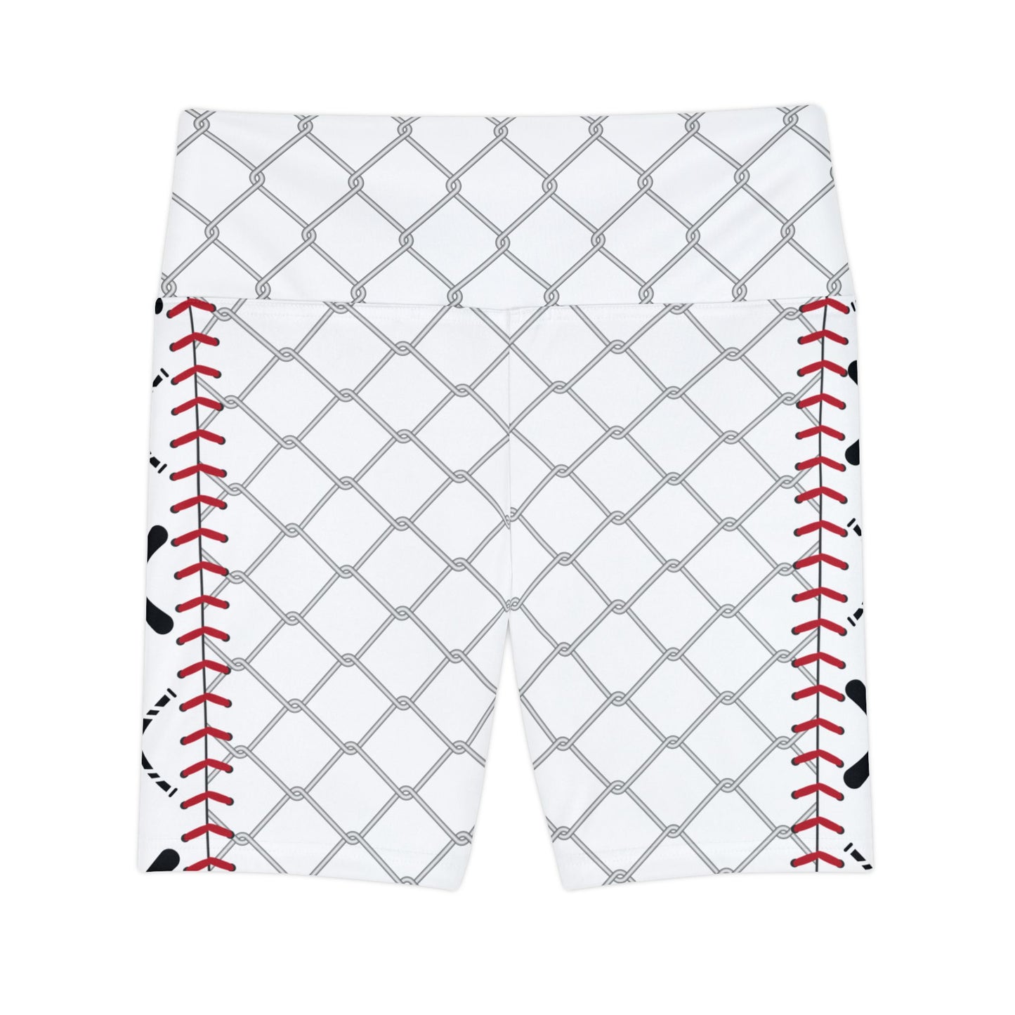 Cage Life Baseball Themed Women's Workout Shorts | Perfect for Athletes and Sports Lovers