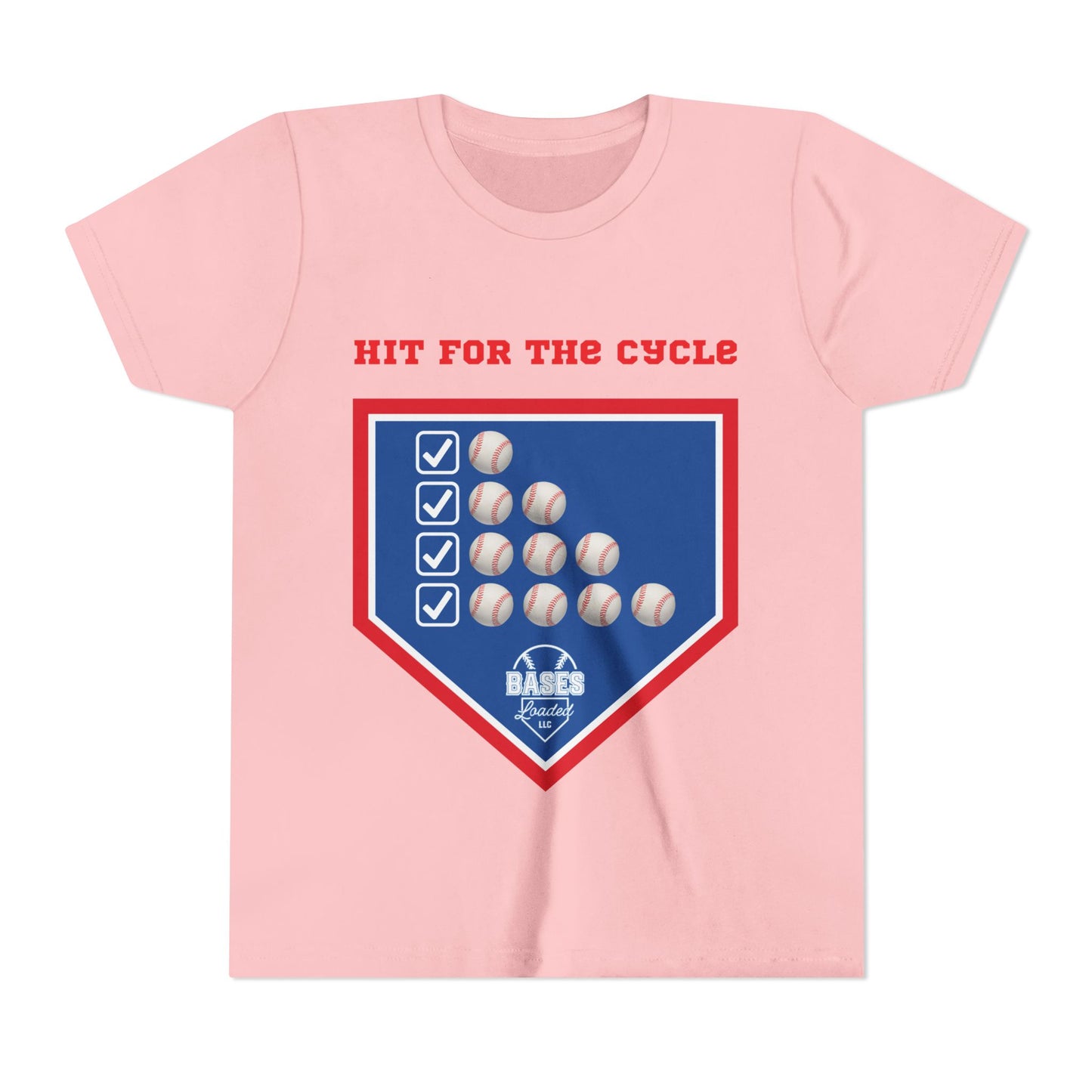 "Hit for the Cycle" - Youth Short Sleeve Tee