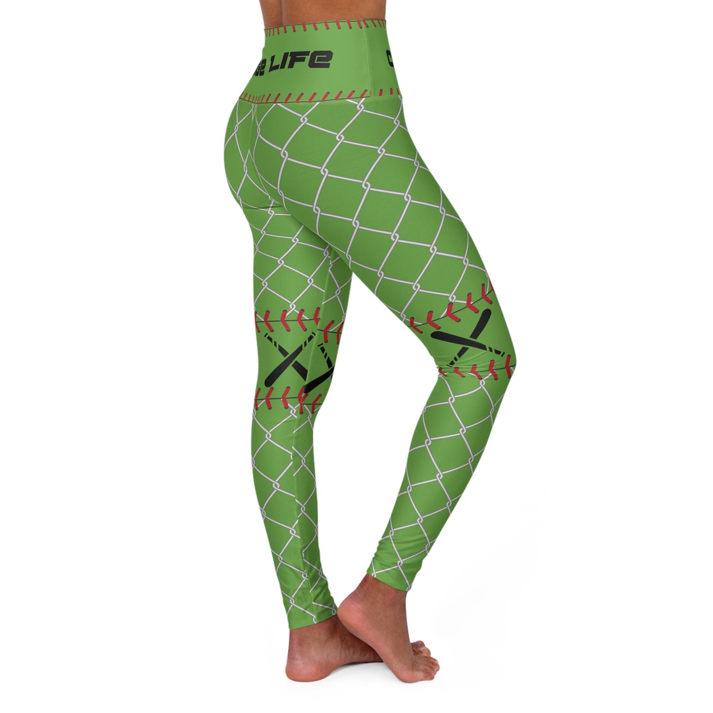 Cage Life High Waisted Yoga Leggings - Stylish Athletic Wear for Active Lifestyles