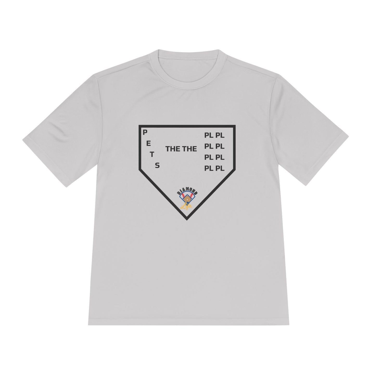 Step up to the Plate - Baseball Unisex Moisture Wicking Tee