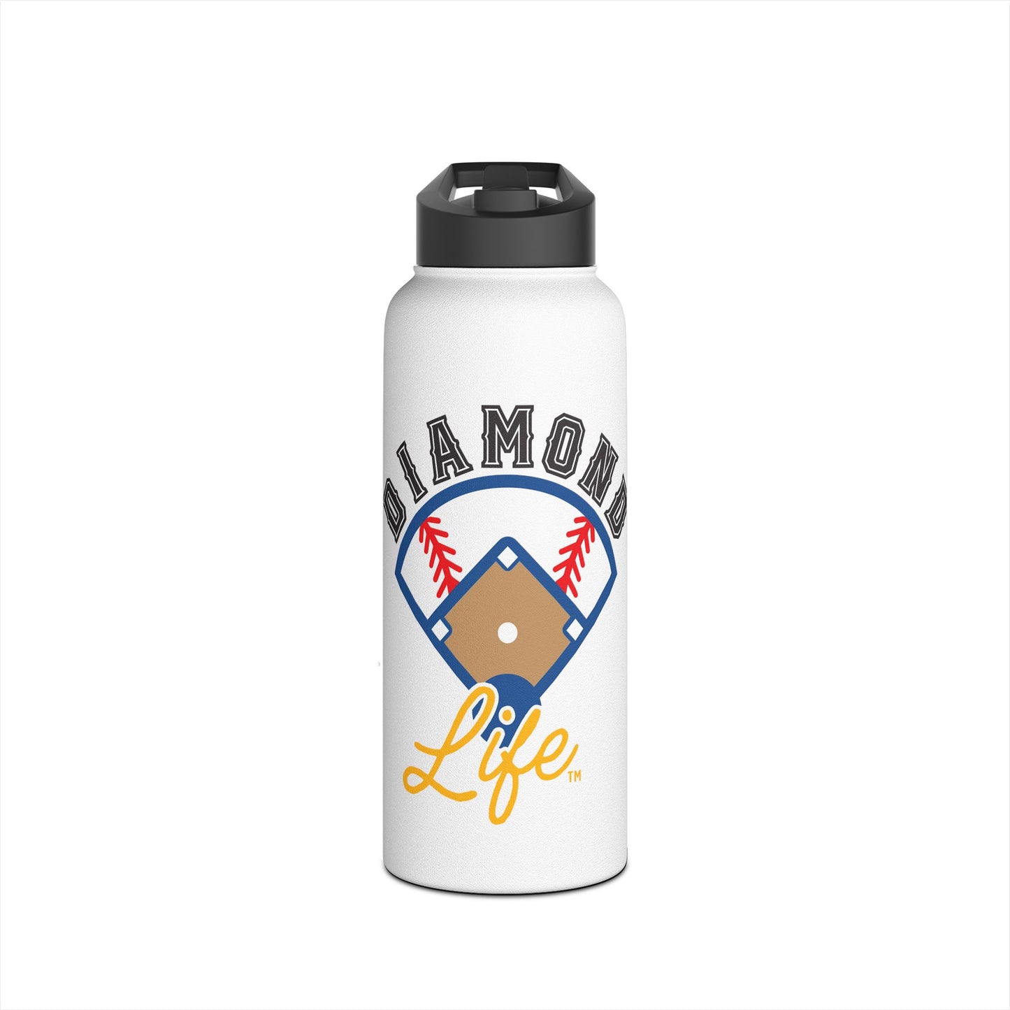 Stainless Steel Water Bottle, Standard Lid