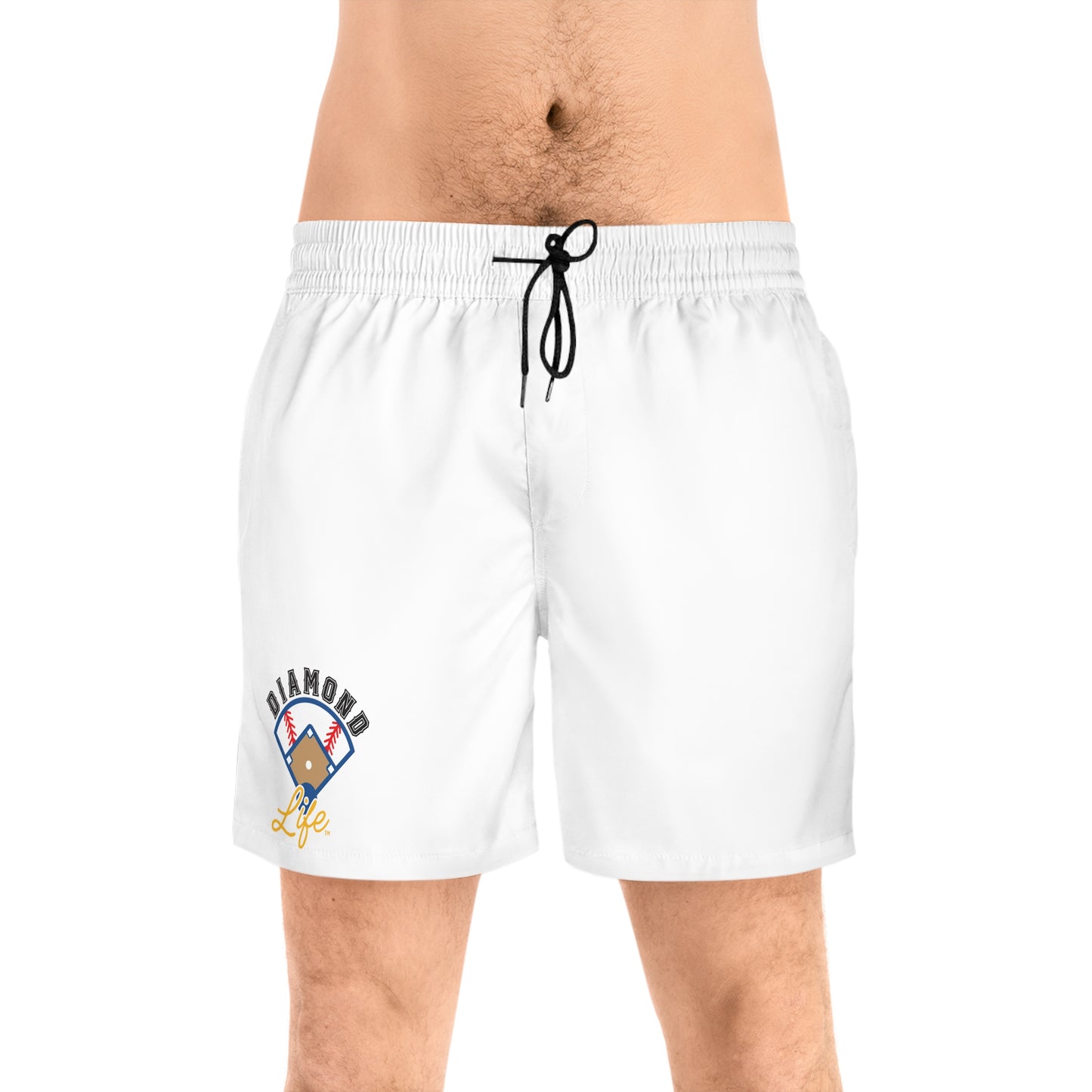 Men's Mid-Length Swim Shorts (AOP)