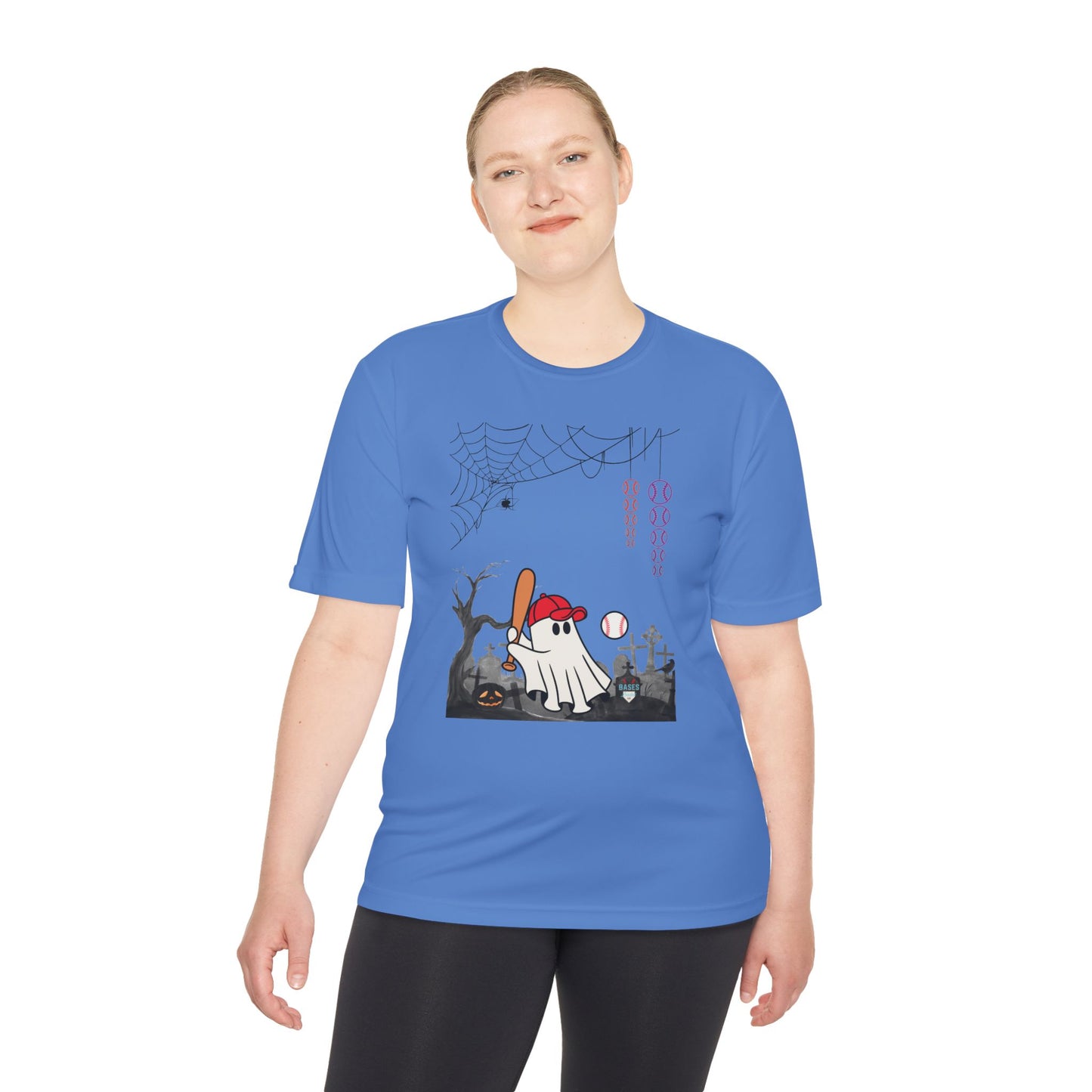 Boo Baseball - Unisex Moisture Wicking Tee