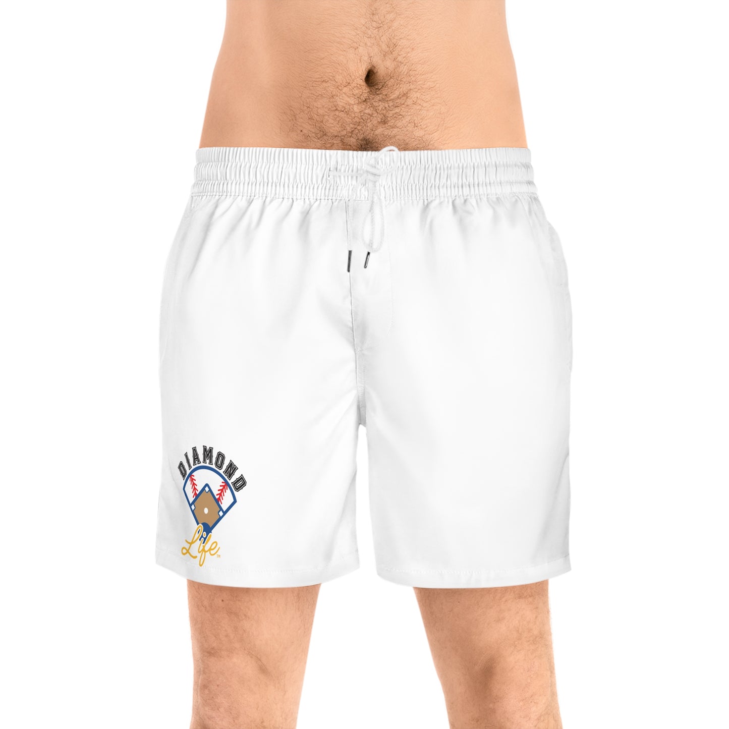 Men's Mid-Length Swim Shorts (AOP)