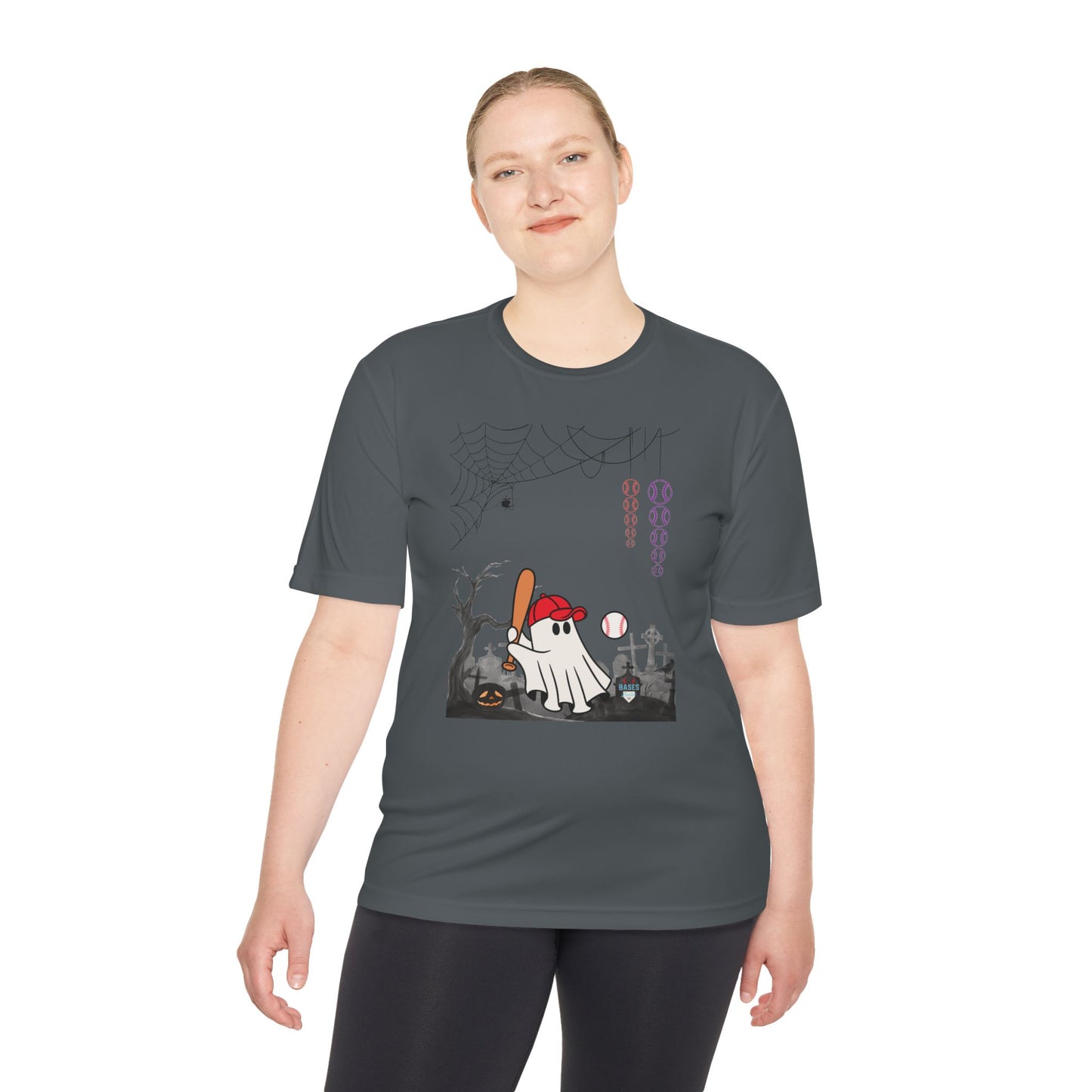 Boo Baseball - Unisex Moisture Wicking Tee