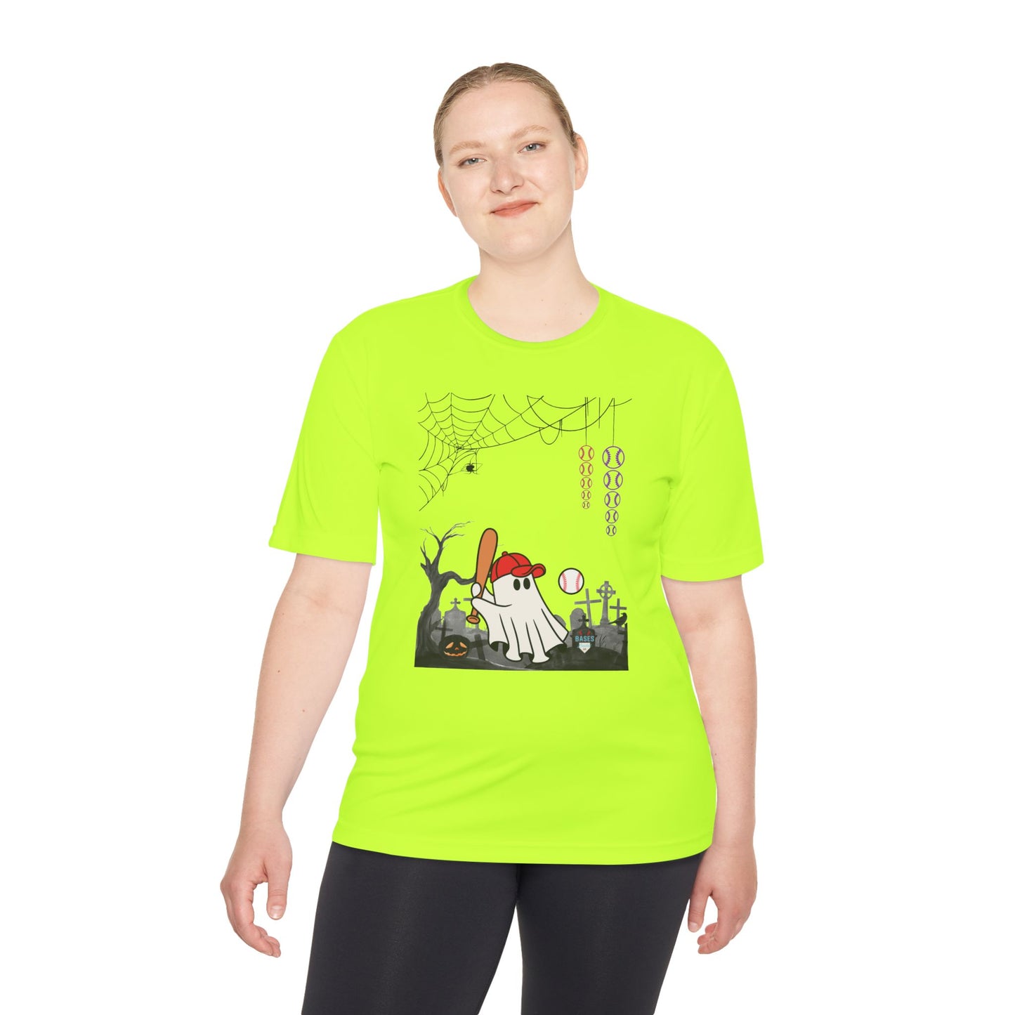 Boo Baseball - Unisex Moisture Wicking Tee