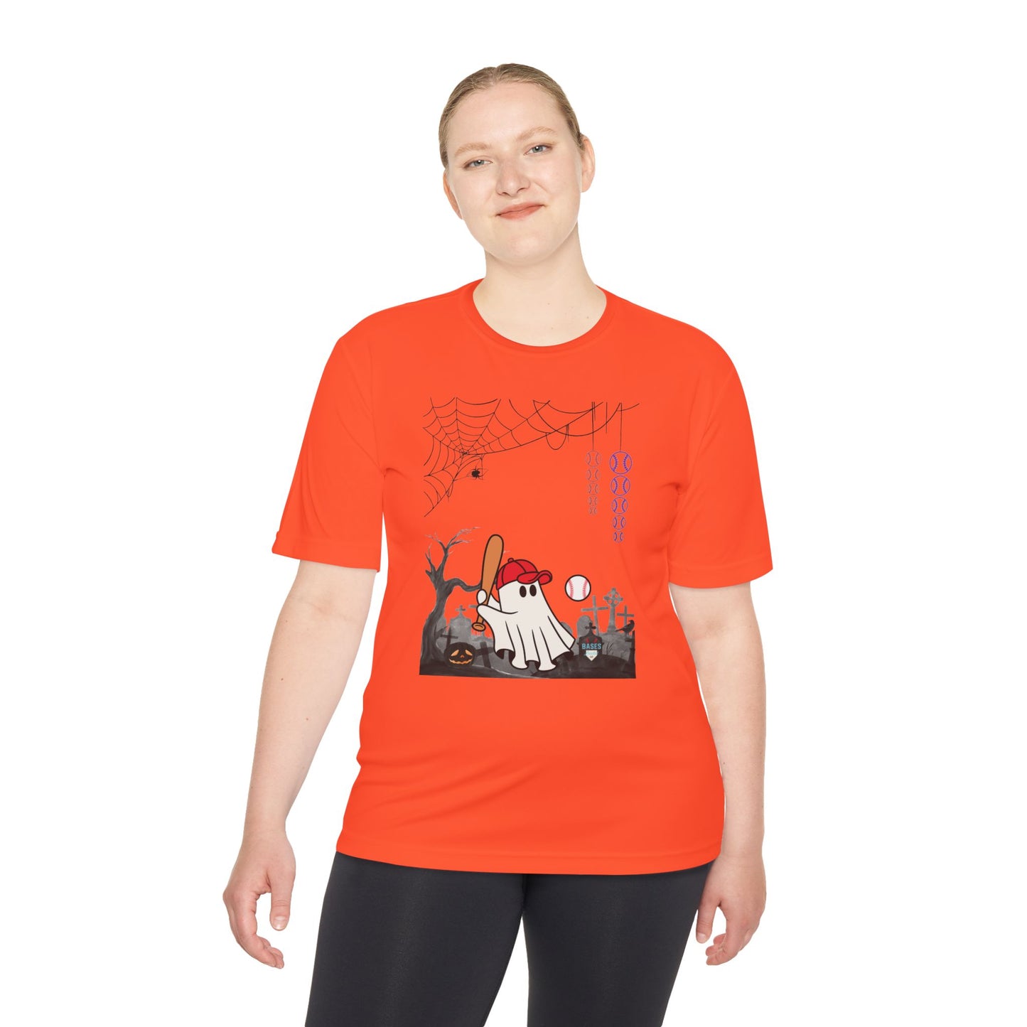 Boo Baseball - Unisex Moisture Wicking Tee