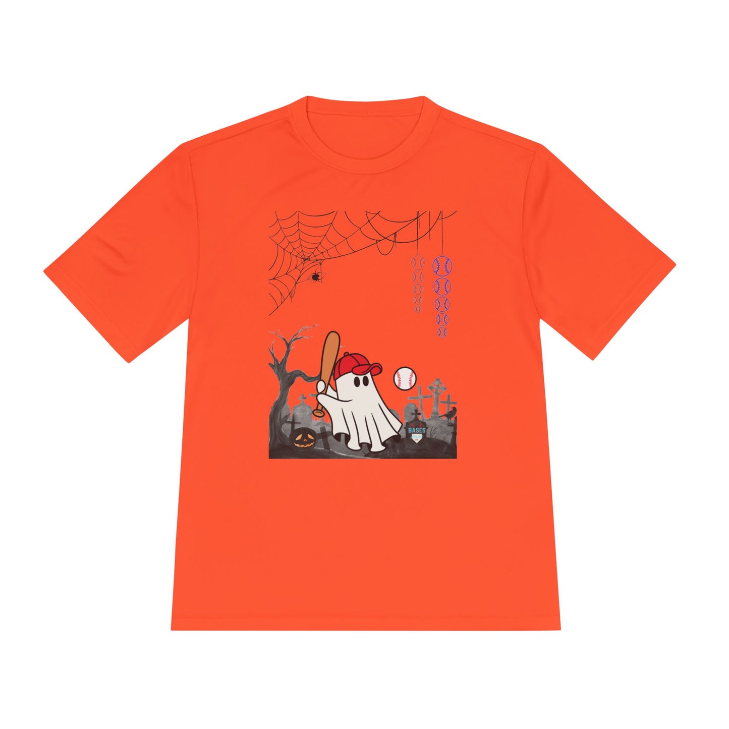 Boo Baseball - Unisex Moisture Wicking Tee