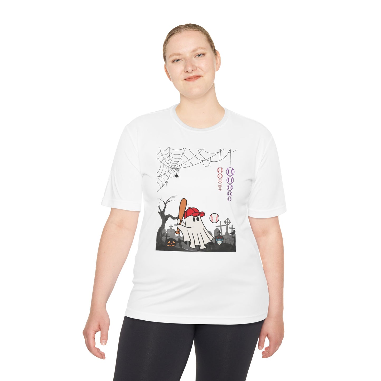 Boo Baseball - Unisex Moisture Wicking Tee