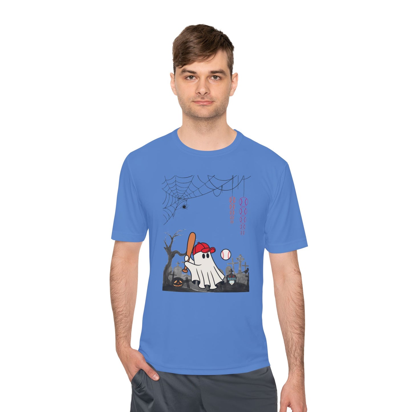 Boo Baseball - Unisex Moisture Wicking Tee