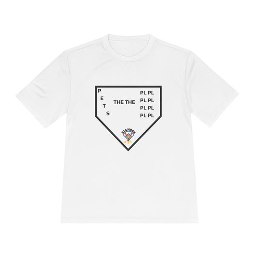 Step up to the Plate - Baseball Unisex Moisture Wicking Tee