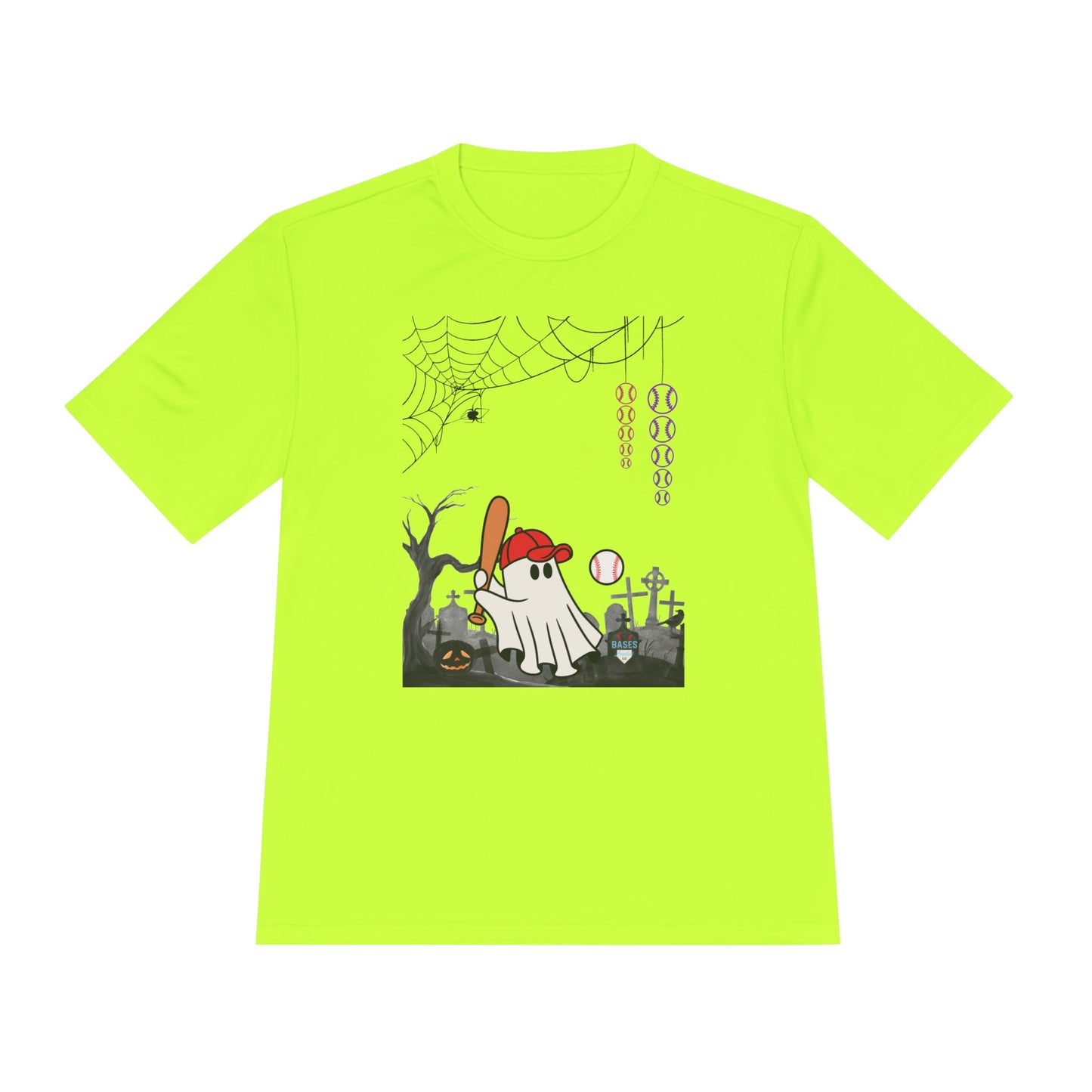 Boo Baseball - Unisex Moisture Wicking Tee