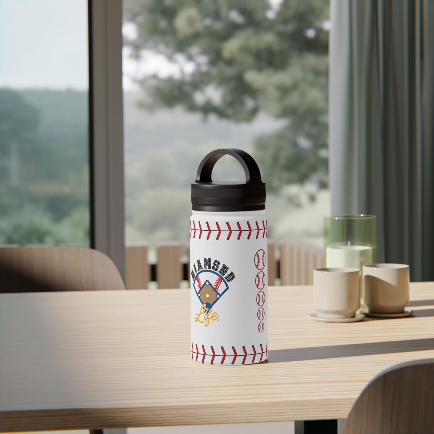 Diamond Life Stainless Steel Water Bottle