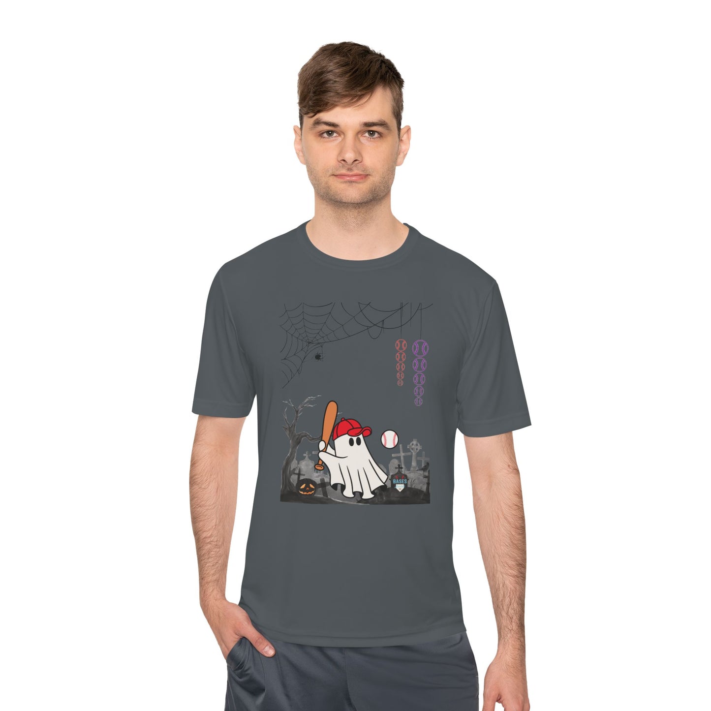 Boo Baseball - Unisex Moisture Wicking Tee