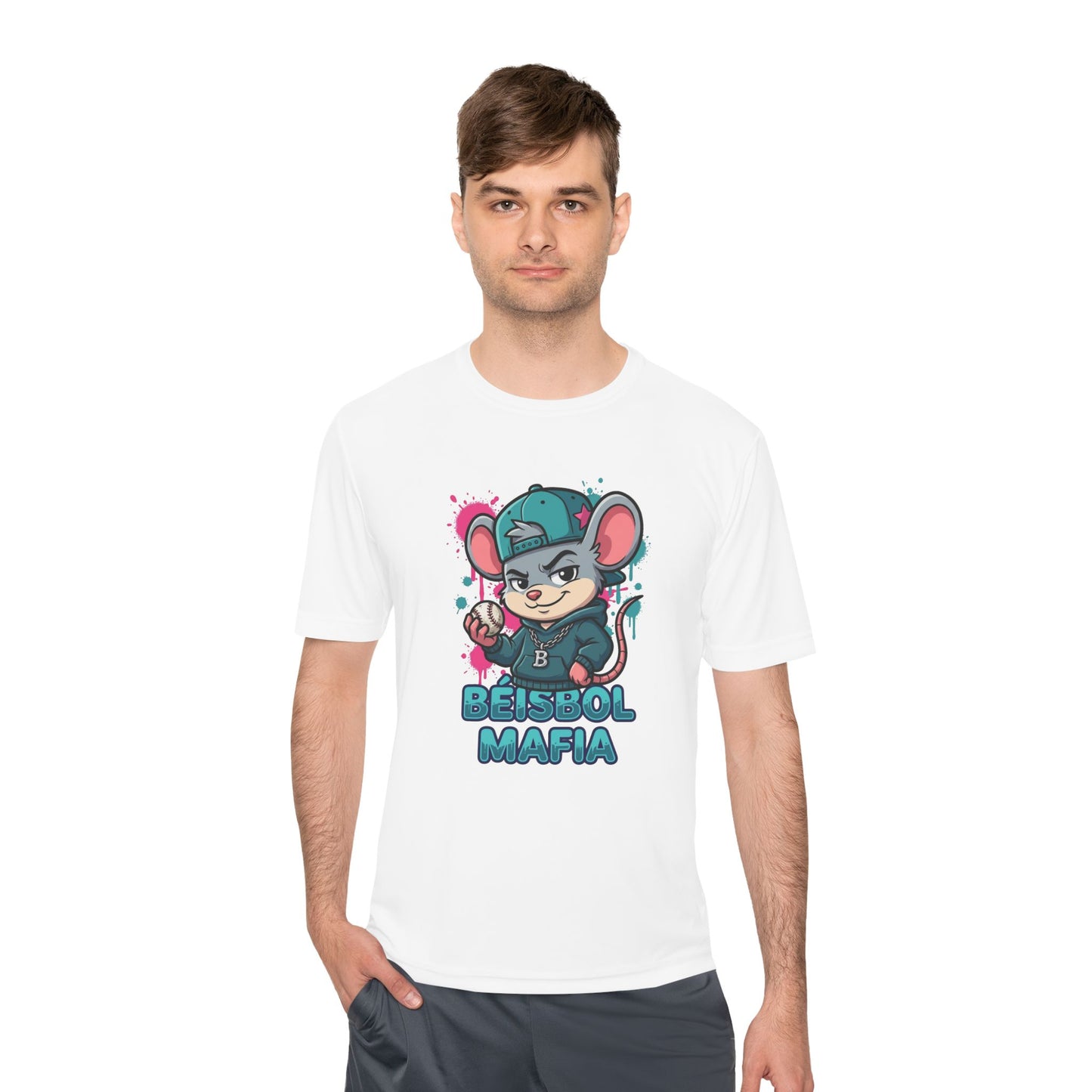 Baseball Mafia Tee — Baseball Mouse Graphic Shirt