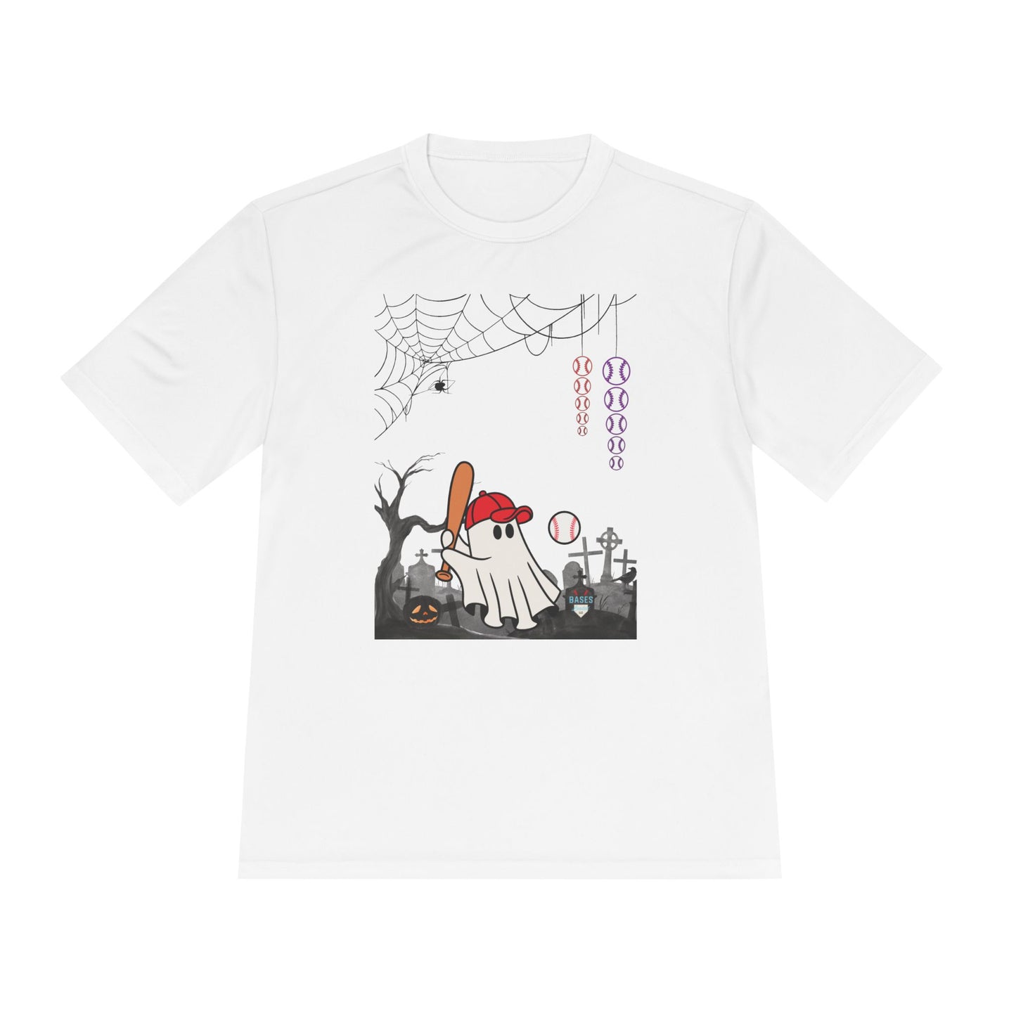 Boo Baseball - Unisex Moisture Wicking Tee