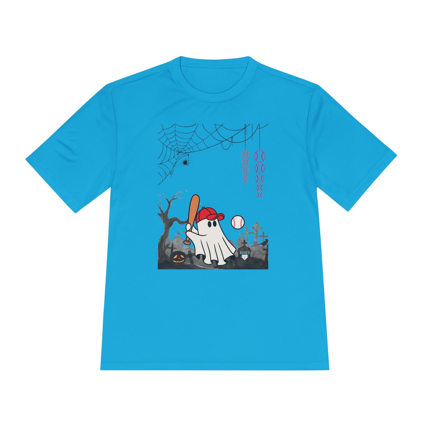 Boo Baseball - Unisex Moisture Wicking Tee