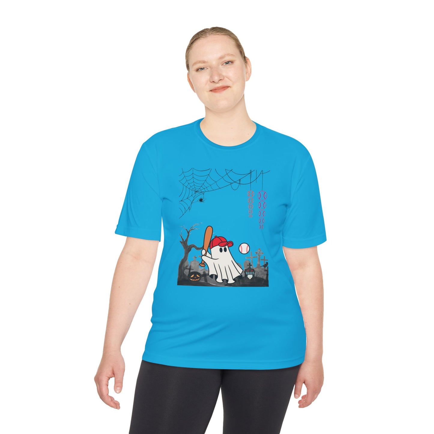 Boo Baseball - Unisex Moisture Wicking Tee