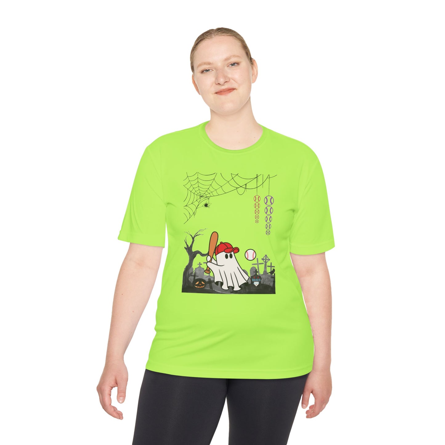 Boo Baseball - Unisex Moisture Wicking Tee