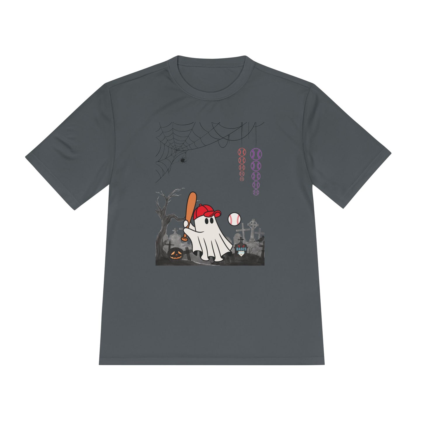 Boo Baseball - Unisex Moisture Wicking Tee