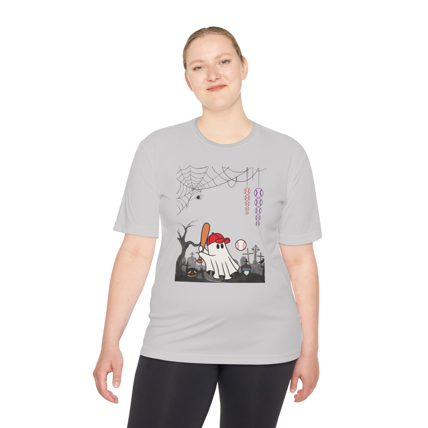 Boo Baseball - Unisex Moisture Wicking Tee