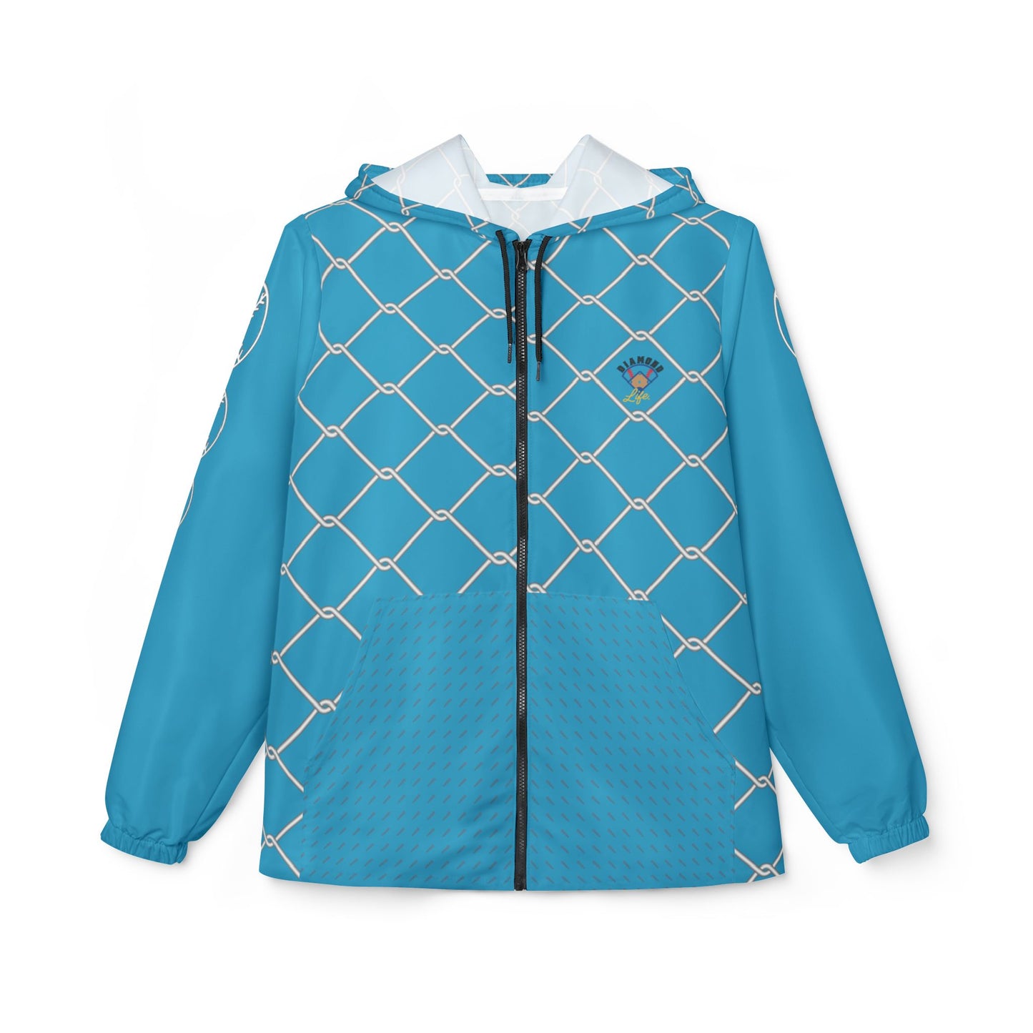 Cage Life Baseball-Inspired Windbreaker Jacket for Active Lifestyles
